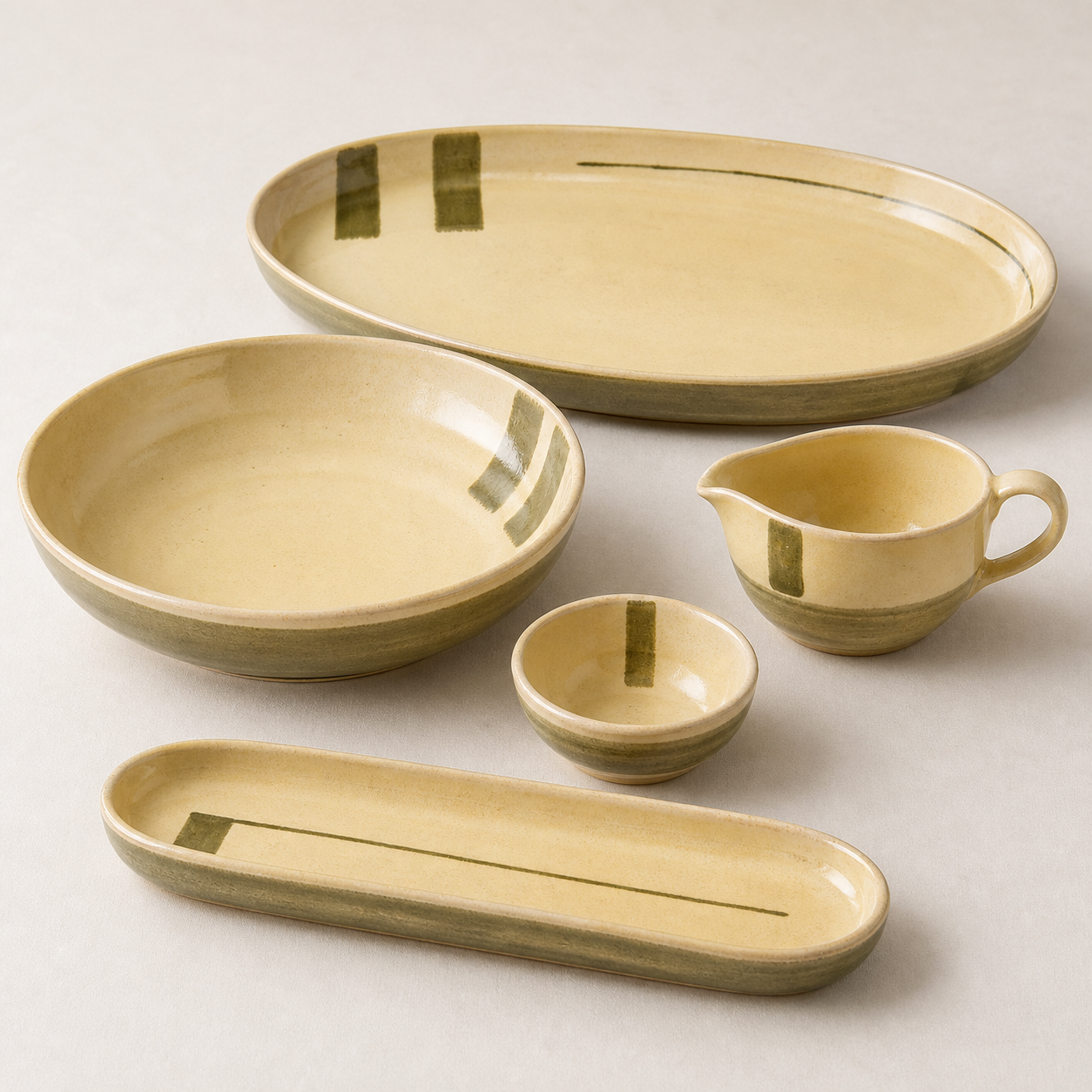Serveware Statement Set · Oval Serving Platter · Concept Ref. CS-0610-002 — catalog product view