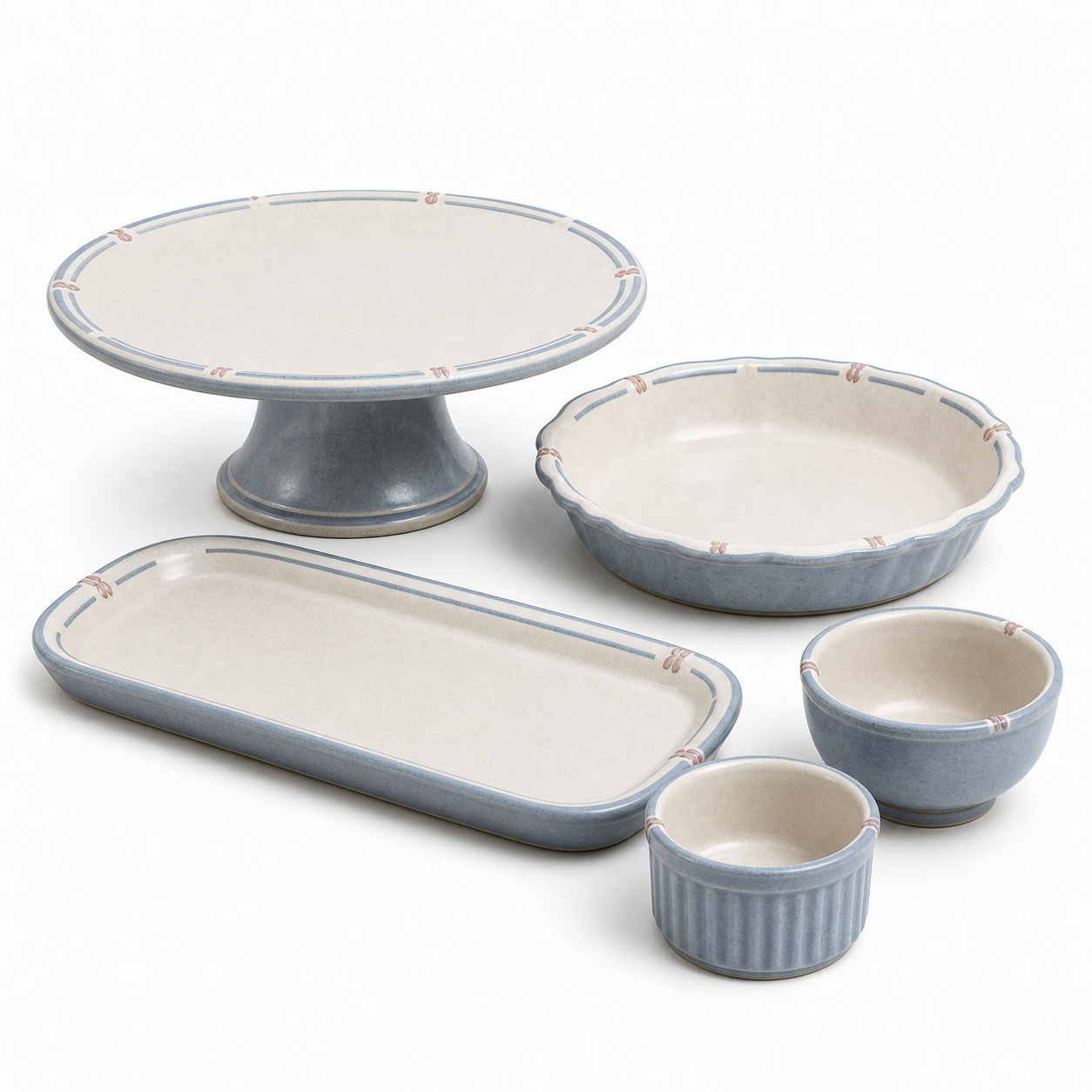 Oven-to-Table Baker Set · Low Cake Stand · Concept Ref. CS-0615-006 — catalog product view