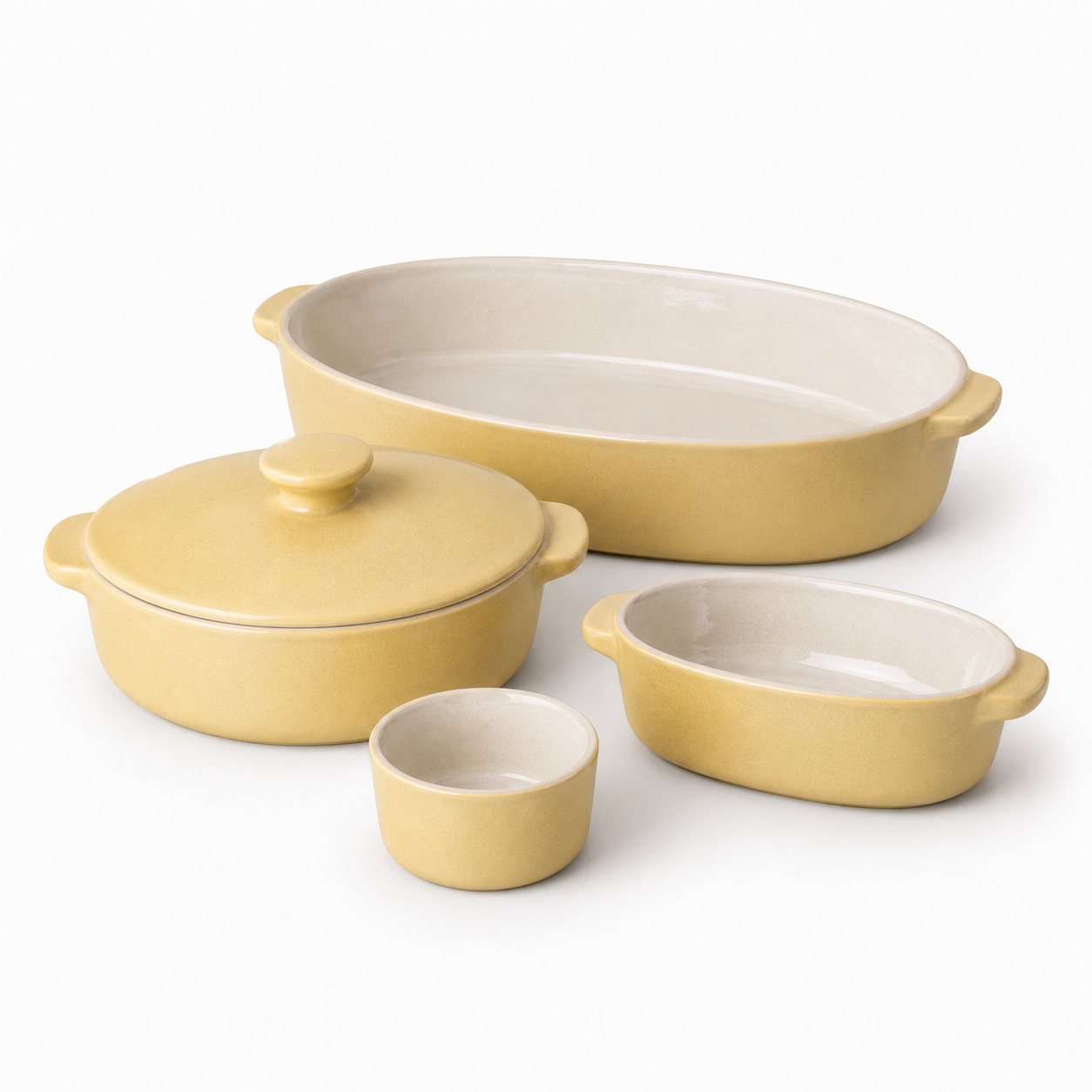 Oven-to-Table Baker Set · Lidded Gratin Dish · Concept Ref. CS-0616-005 — catalog product view