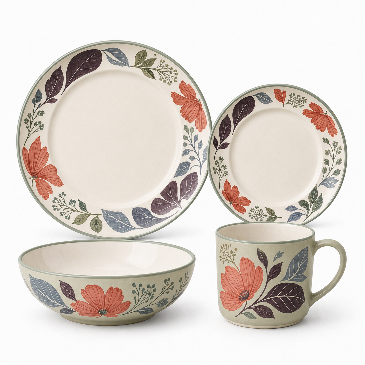 Dinnerware Place Setting · Round Coupe Dinner Plate · Concept reference — catalog product view