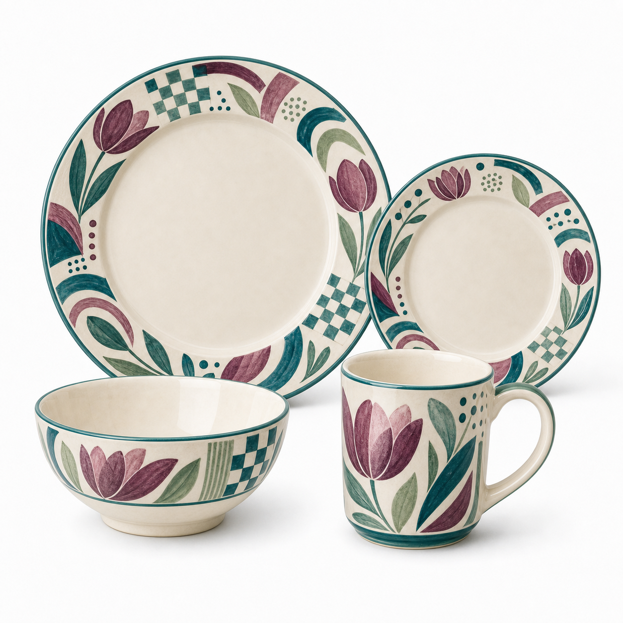 Dinnerware Place Setting · Round Brunch Plate · Concept reference — catalog product view