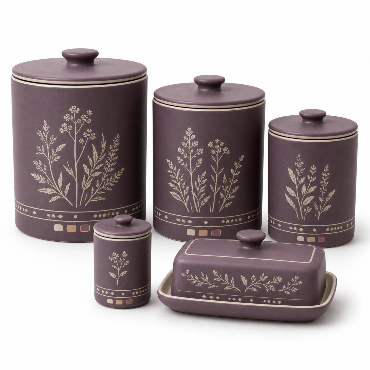 Kitchen Prep & Pantry Set · Large Canister With Lid · Concept reference — catalog product view