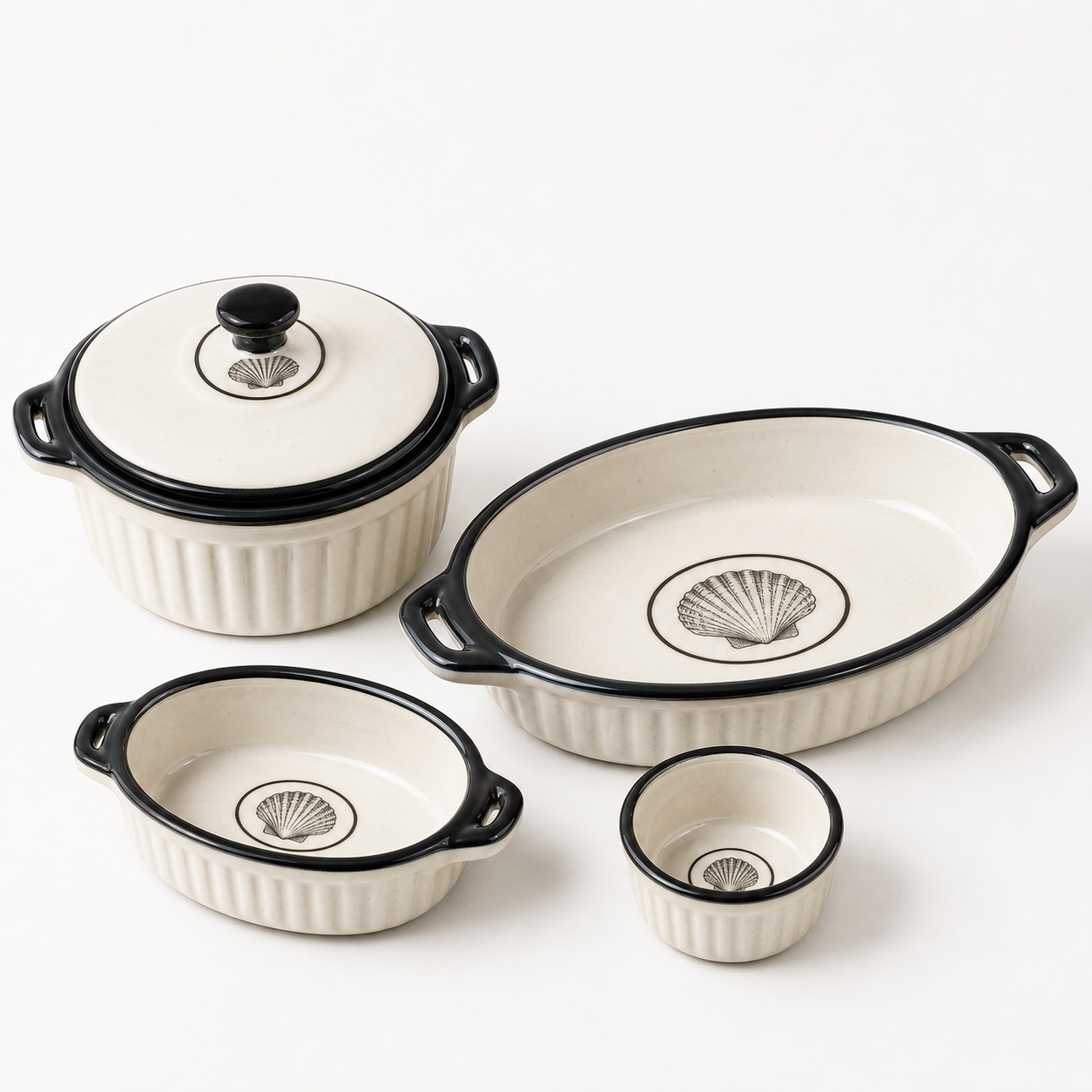 Oven-to-Table Baker Set · Lidded Gratin Dish · Concept Ref. CS-0618-008 — catalog product view