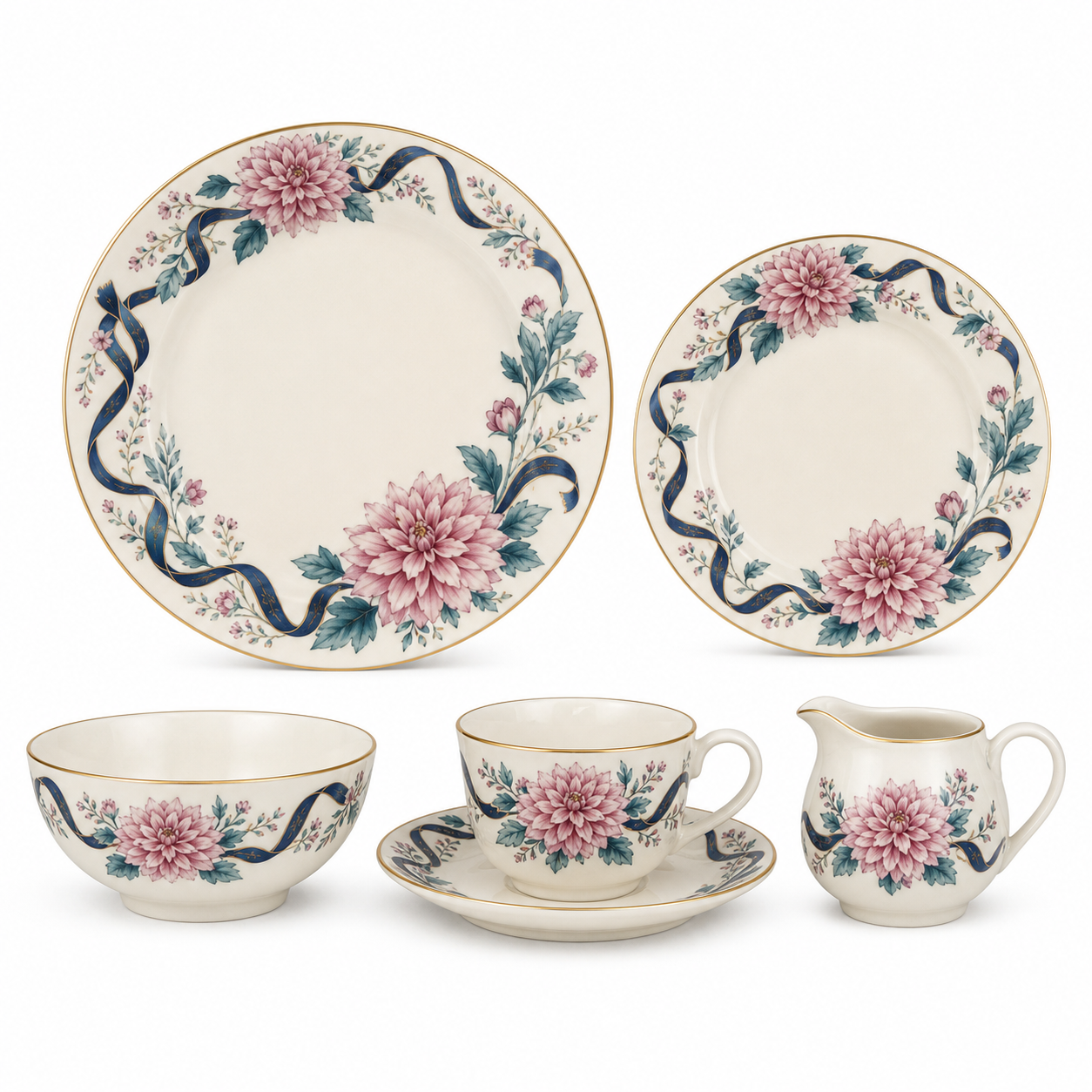 Dinnerware Place Setting · Round Dinner Plate · Concept reference — catalog product view
