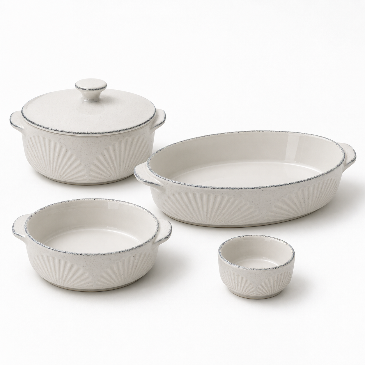 Oven-to-Table Baker Set · Lidded Gratin Dish · Concept Ref. CS-0619-010 — catalog product view