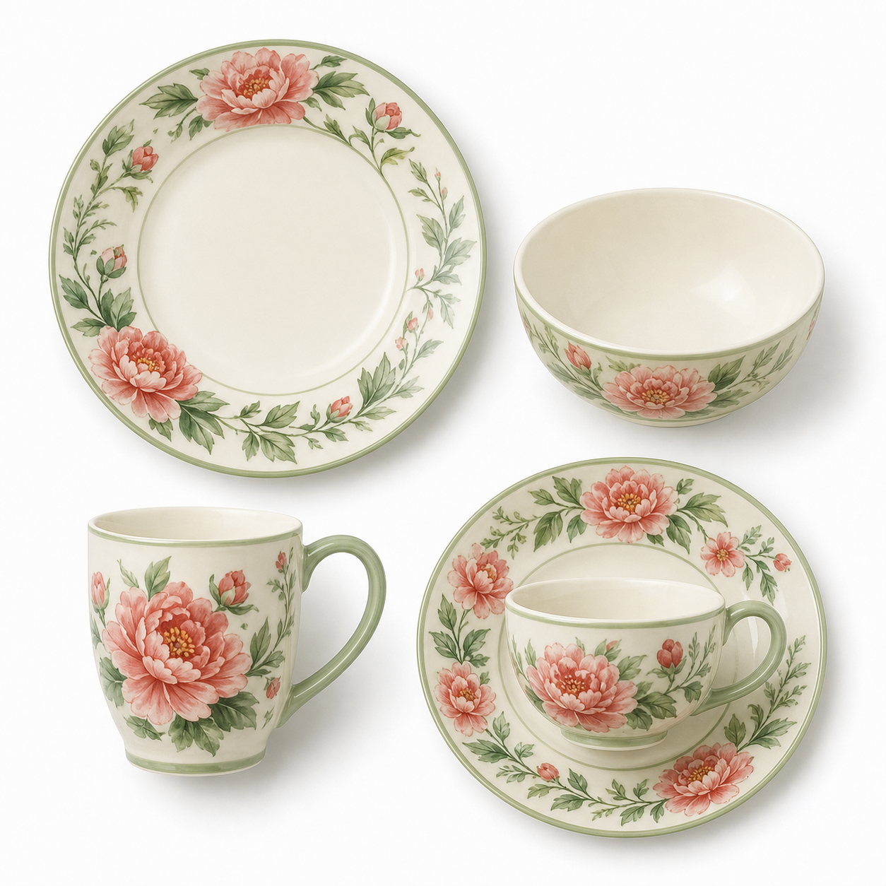 Dinnerware Place Setting · Round Dessert Plate · Concept reference — catalog product view