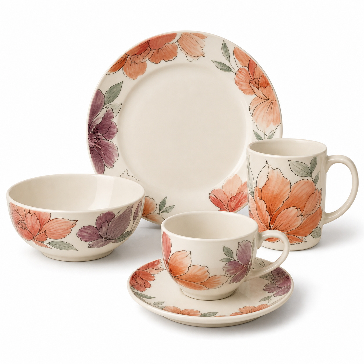 Dinnerware Place Setting · Round Dessert Plate · Concept reference — catalog product view
