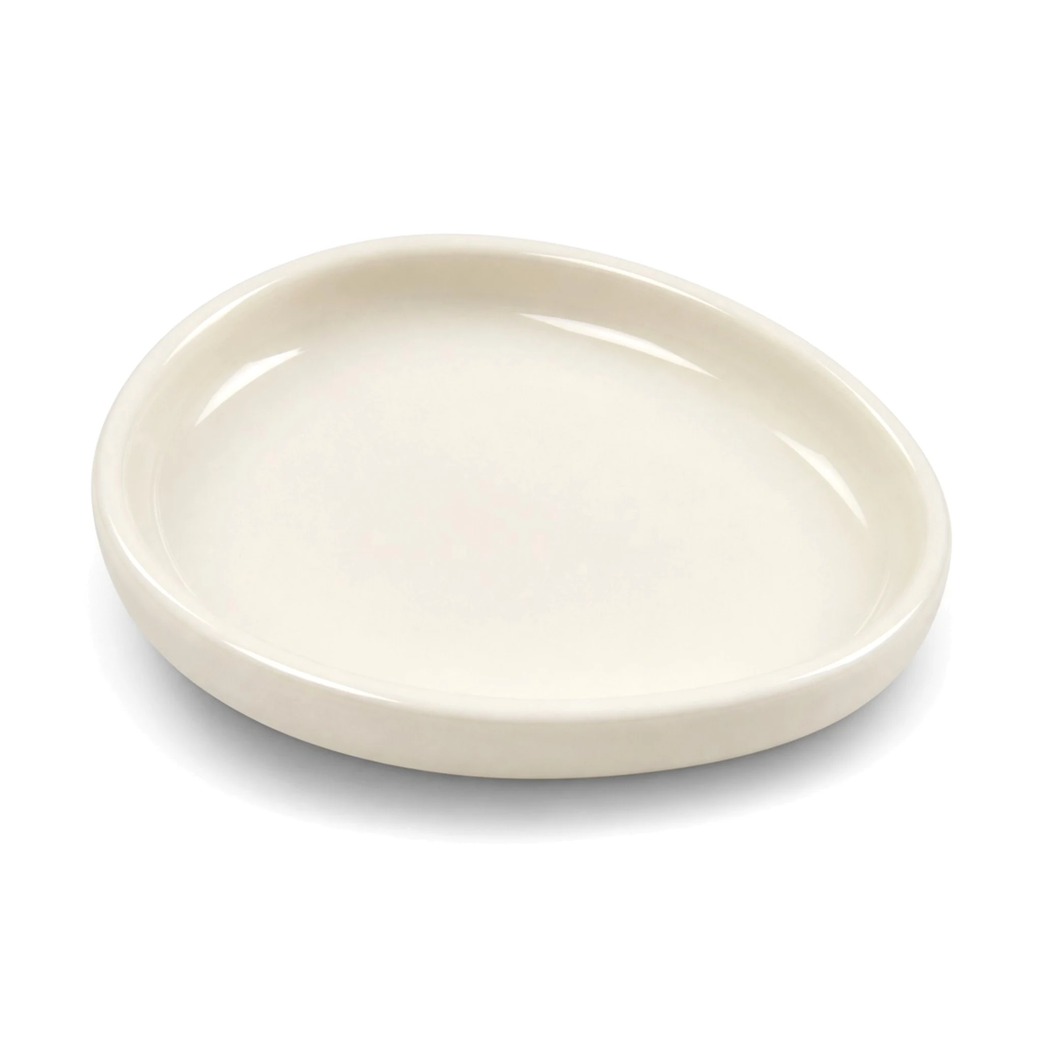 4.5″ Plate — White & Orange · LUM-TW-003084-SAU-01 — catalog product view