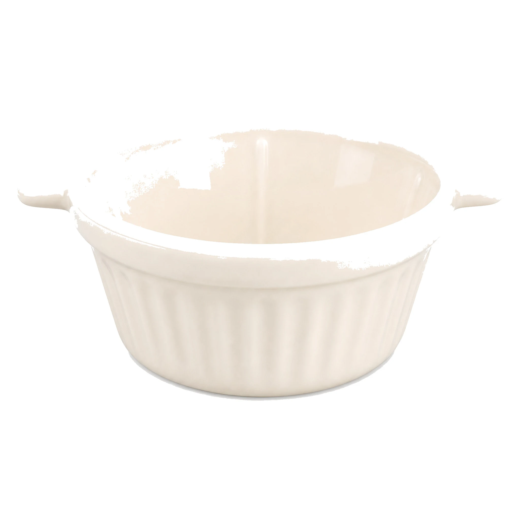 6″ Food Prep Dish — White & Orange · LUM-TW-000509-OTH-01 — catalog product view