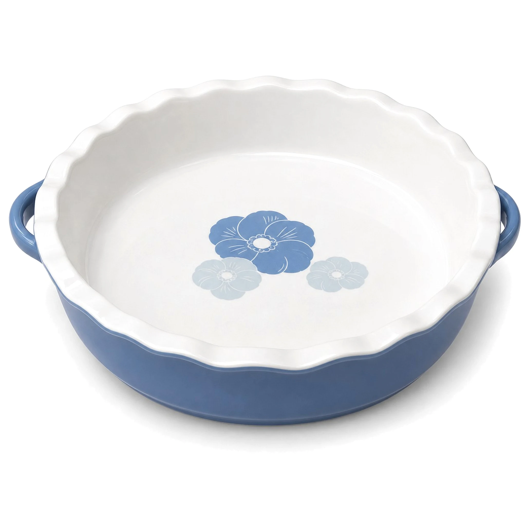 10″ Baking Dish — White & Blue · LUM-TW-001725-SAU-01 — catalog product view