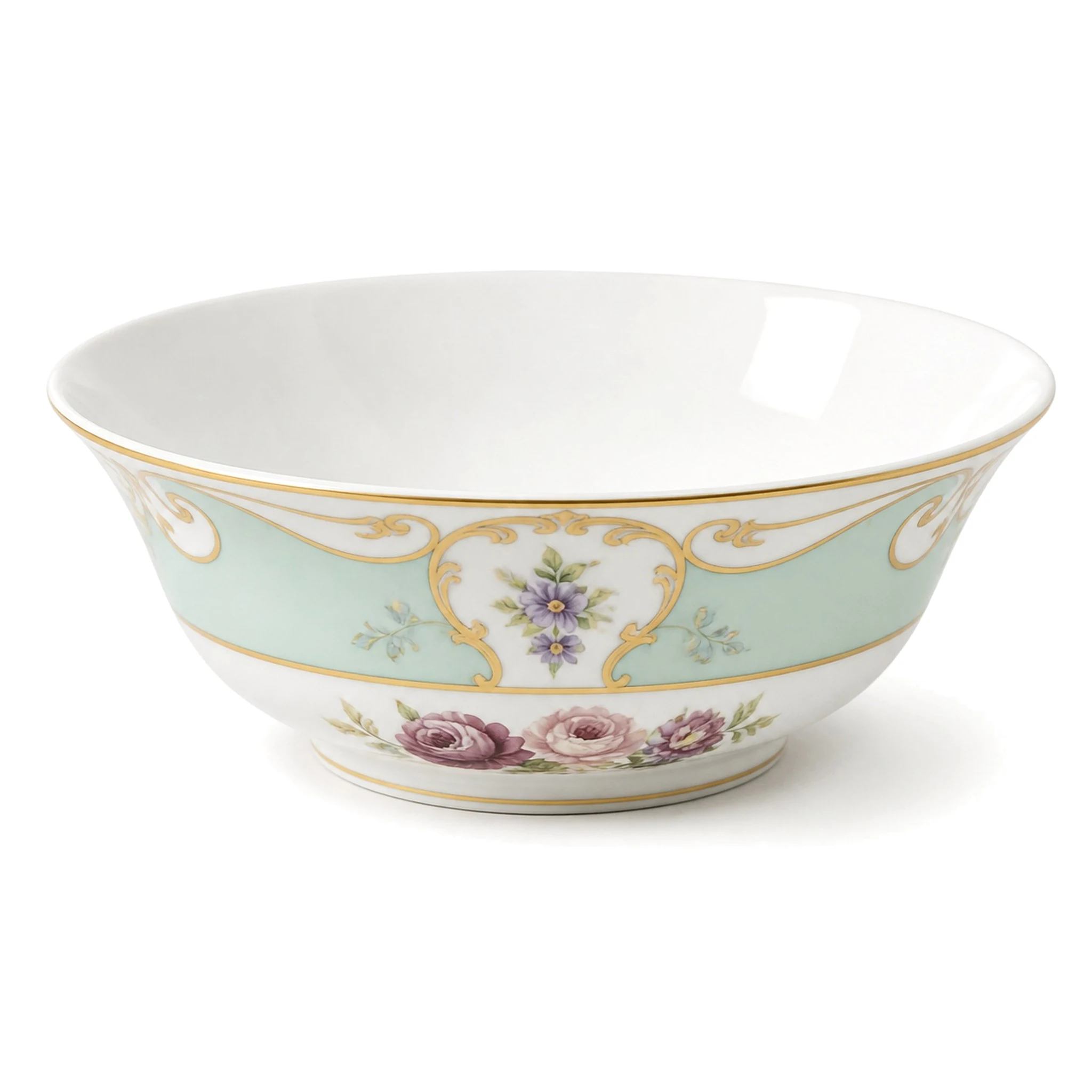 10″ Bowl — White & Multicolor · LUM-TW-003700-BWL-01 — catalog product view