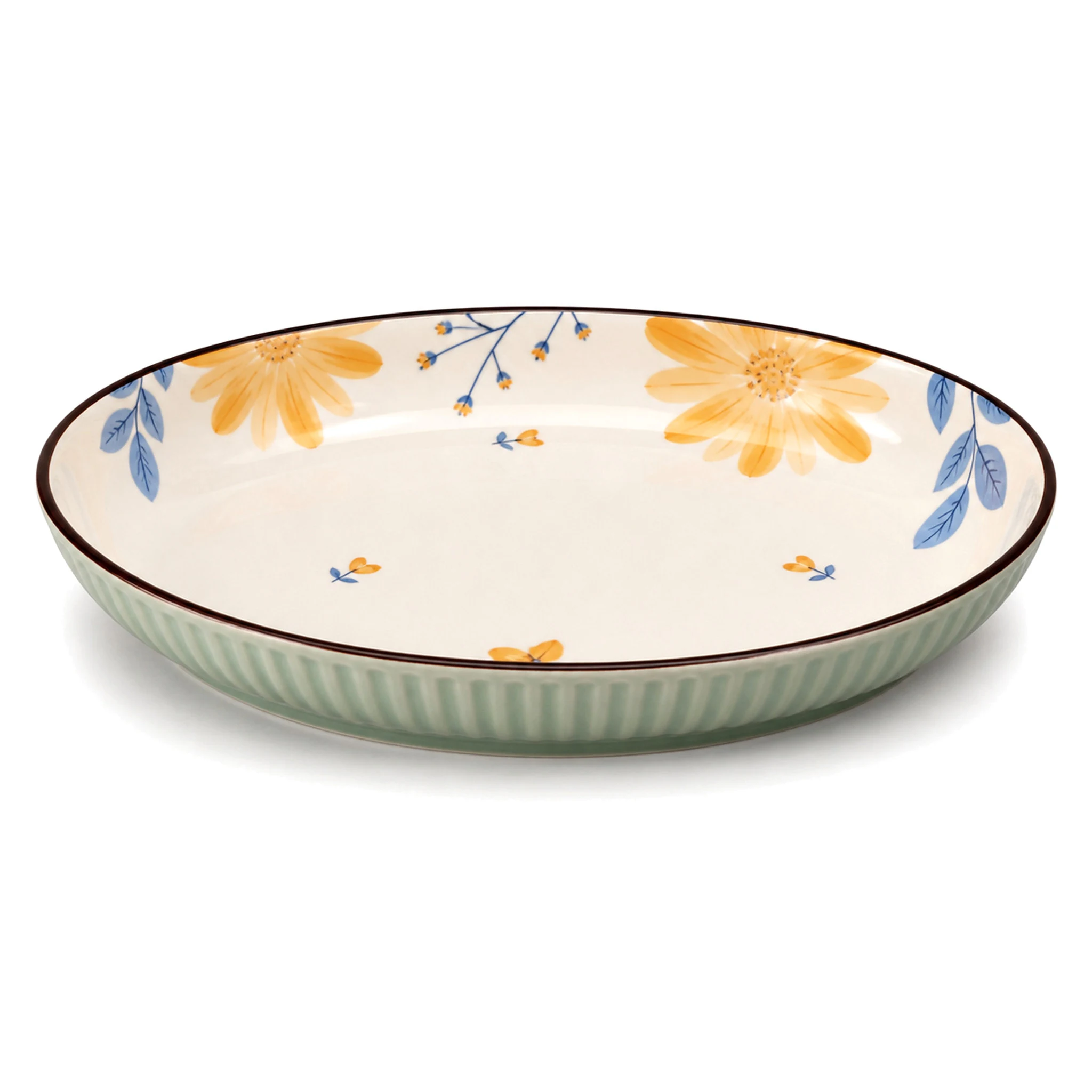 Plate — White & Orange · LUM-TW-002917-SAU-01 — catalog product view