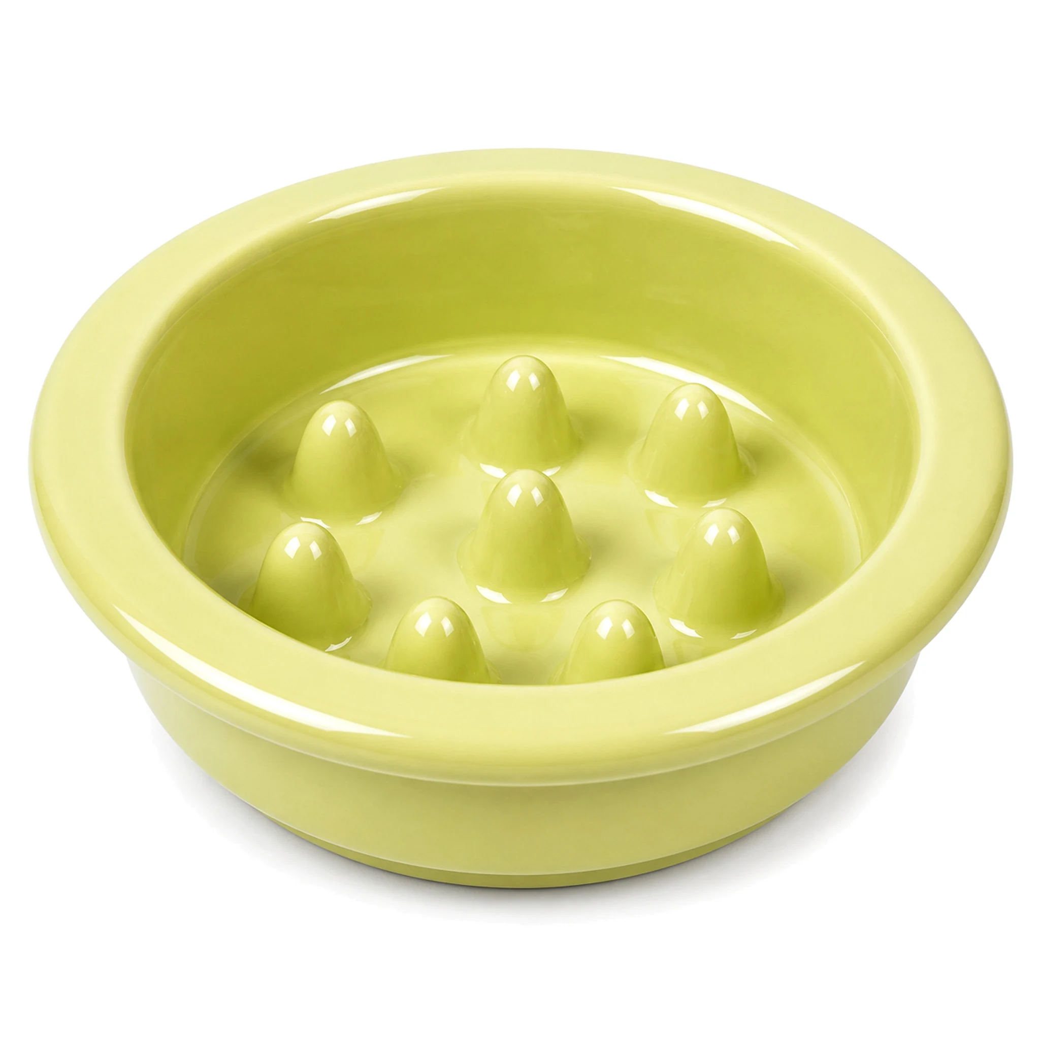 6.5″ Bowl — White & Green · LUM-TW-003514-BWL-03 — catalog product view