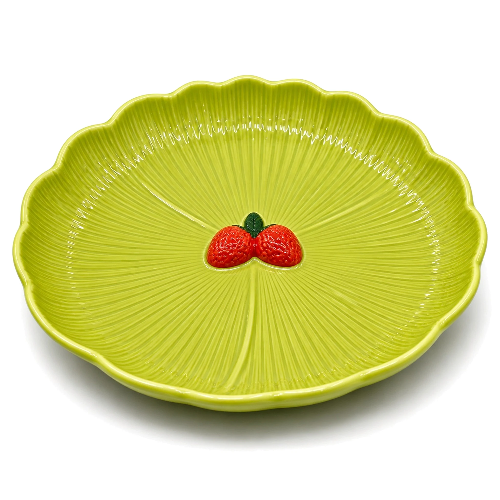 10″ Plate — Green · LUM-TW-002904-SAU-01 — catalog product view