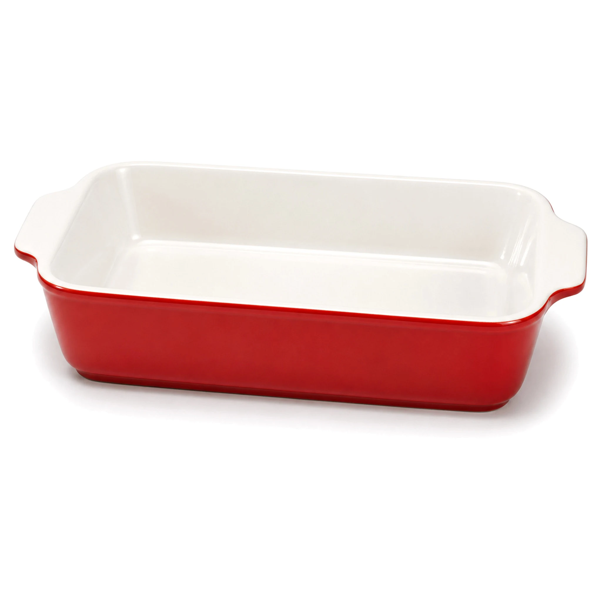 14″ Baking Dish — White & Red · LUM-TW-002740-SAU-01 — catalog product view