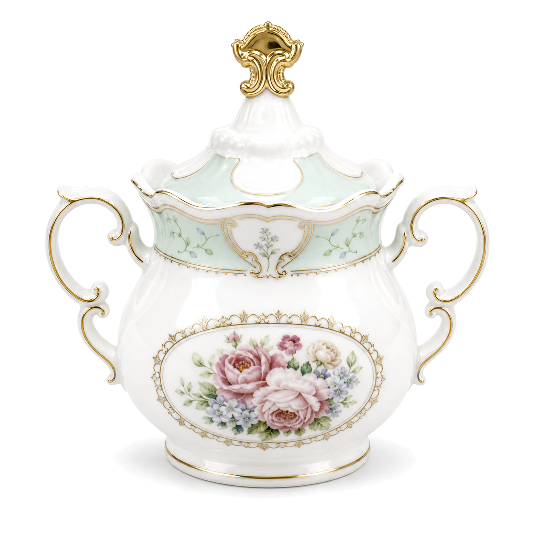 Pot — White & Multicolor · Teapot · LUM-TW-004080-POT-01 — catalog product view