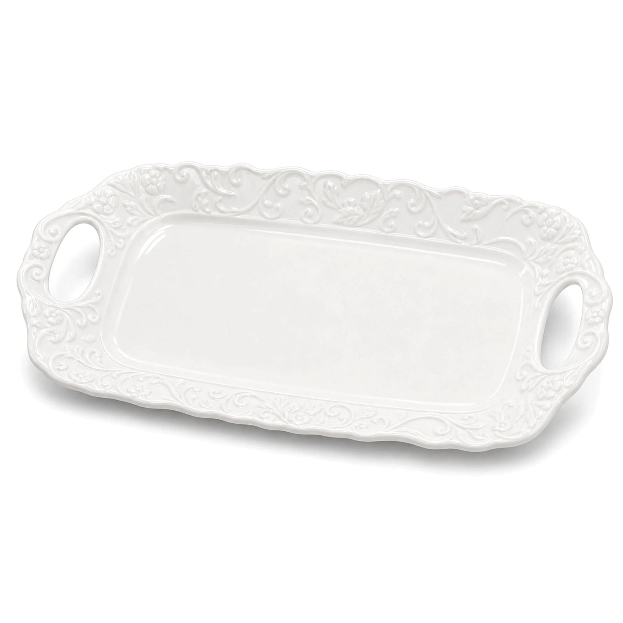 Square Plate — White · LUM-TW-002742-SAU-01 — catalog product view