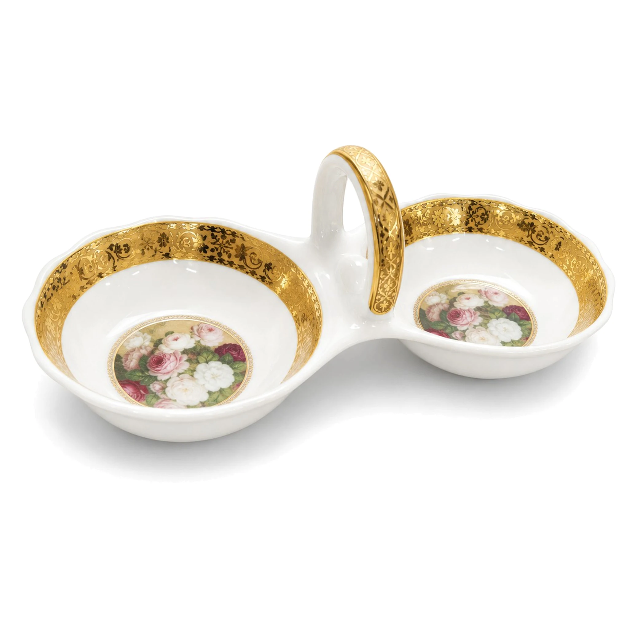 Saucer — White & Orange · LUM-TW-003075-SAU-01 — catalog product view