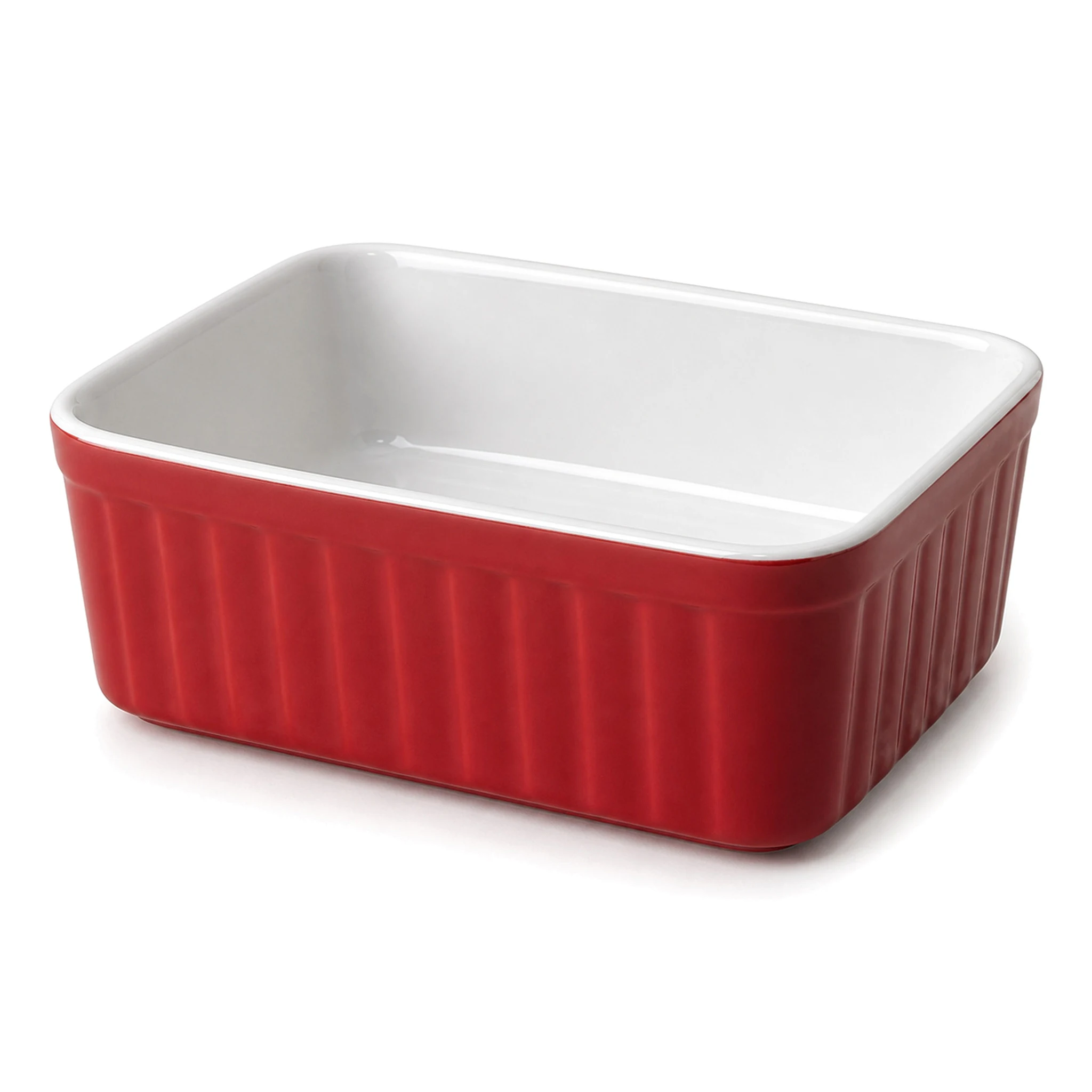 6.75″ Bowl — White & Red · LUM-TW-003531-BWL-01 — catalog product view