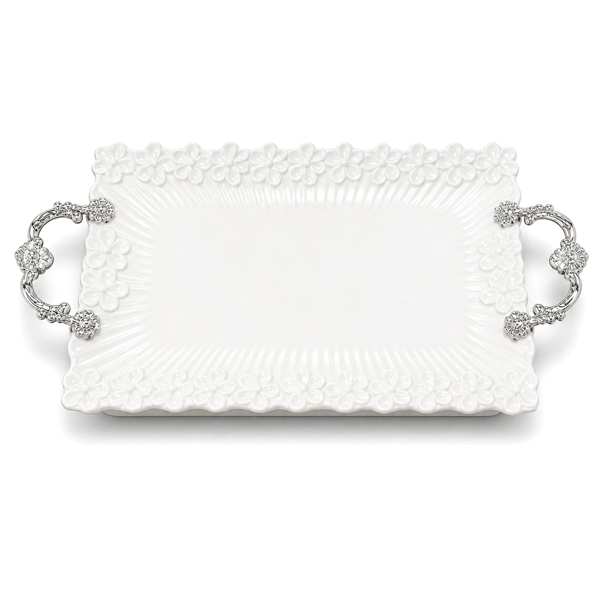 Square Plate — White · LUM-TW-002736-SAU-01 — catalog product view