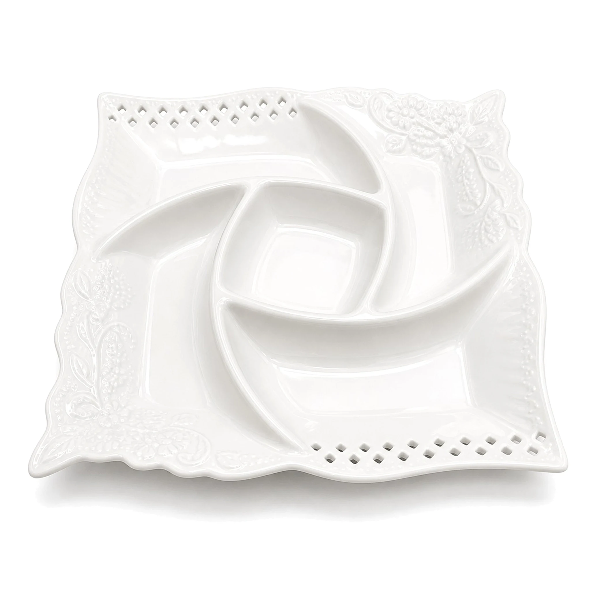 13″ Plate — White · LUM-TW-002414-SAU-01 — catalog product view
