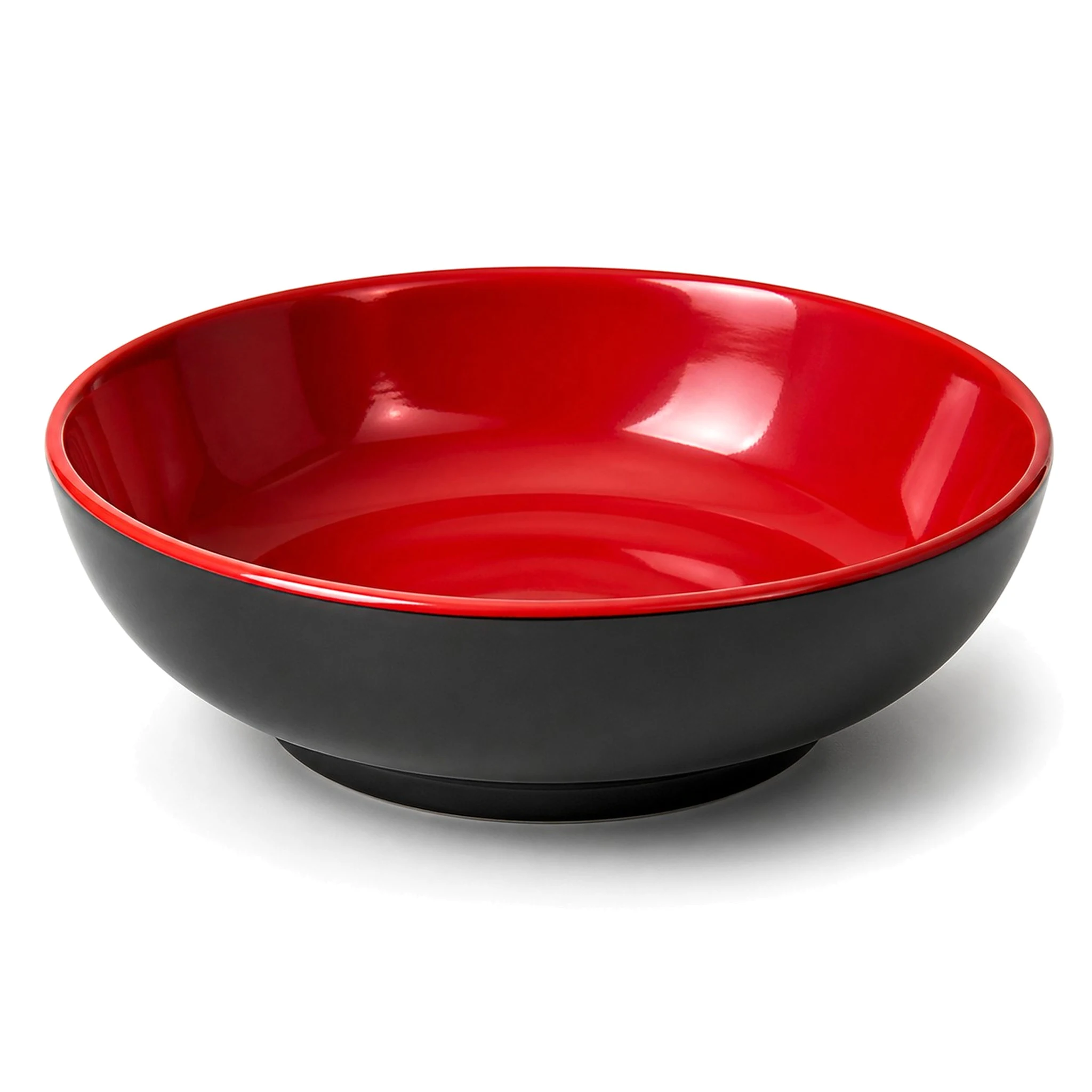 8″ Bowl — White & Red · Soup Bowl · LUM-TW-003629-BWL-01 — catalog product view