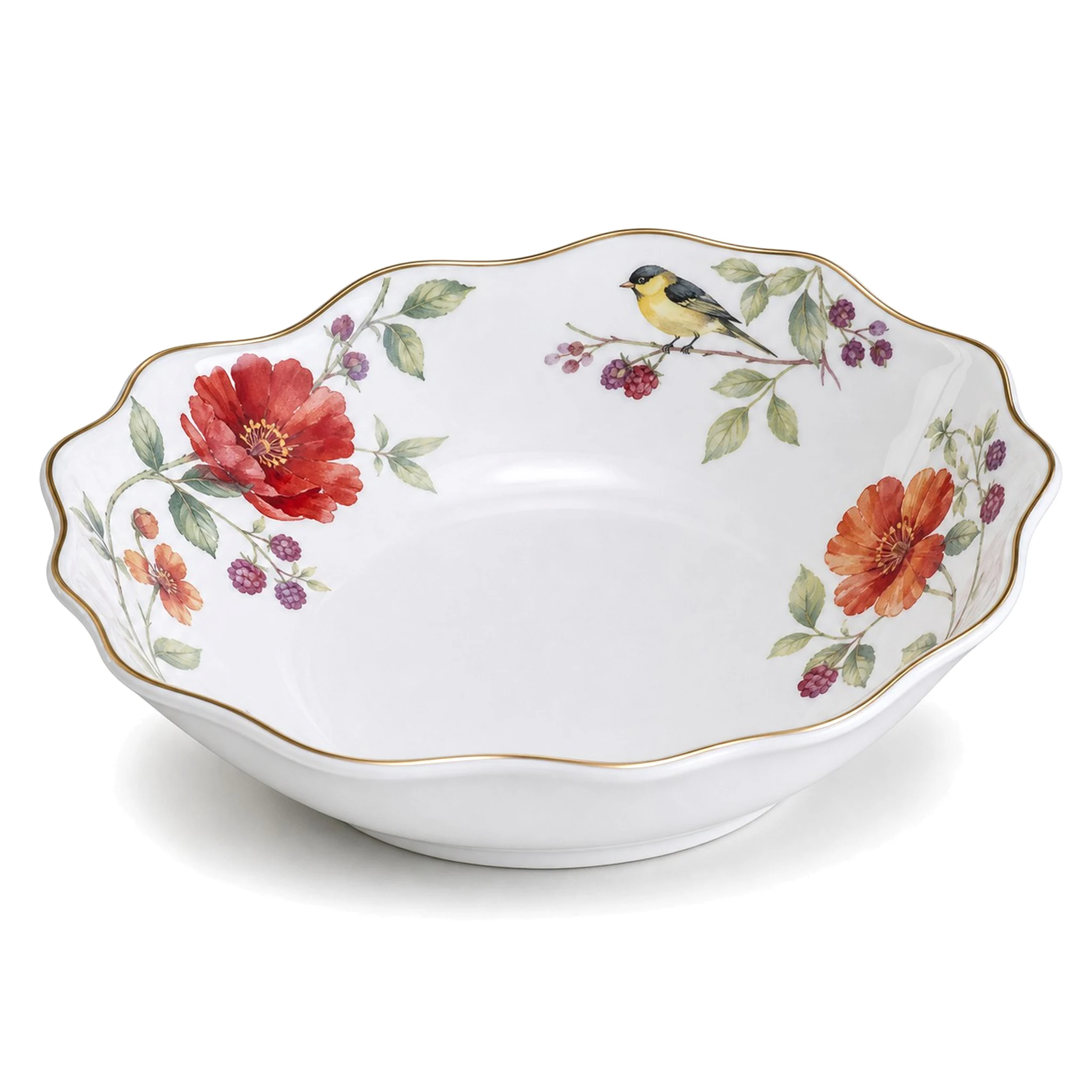 7″ Bowl — White & Multicolor · LUM-TW-003610-BWL-01 — catalog product view