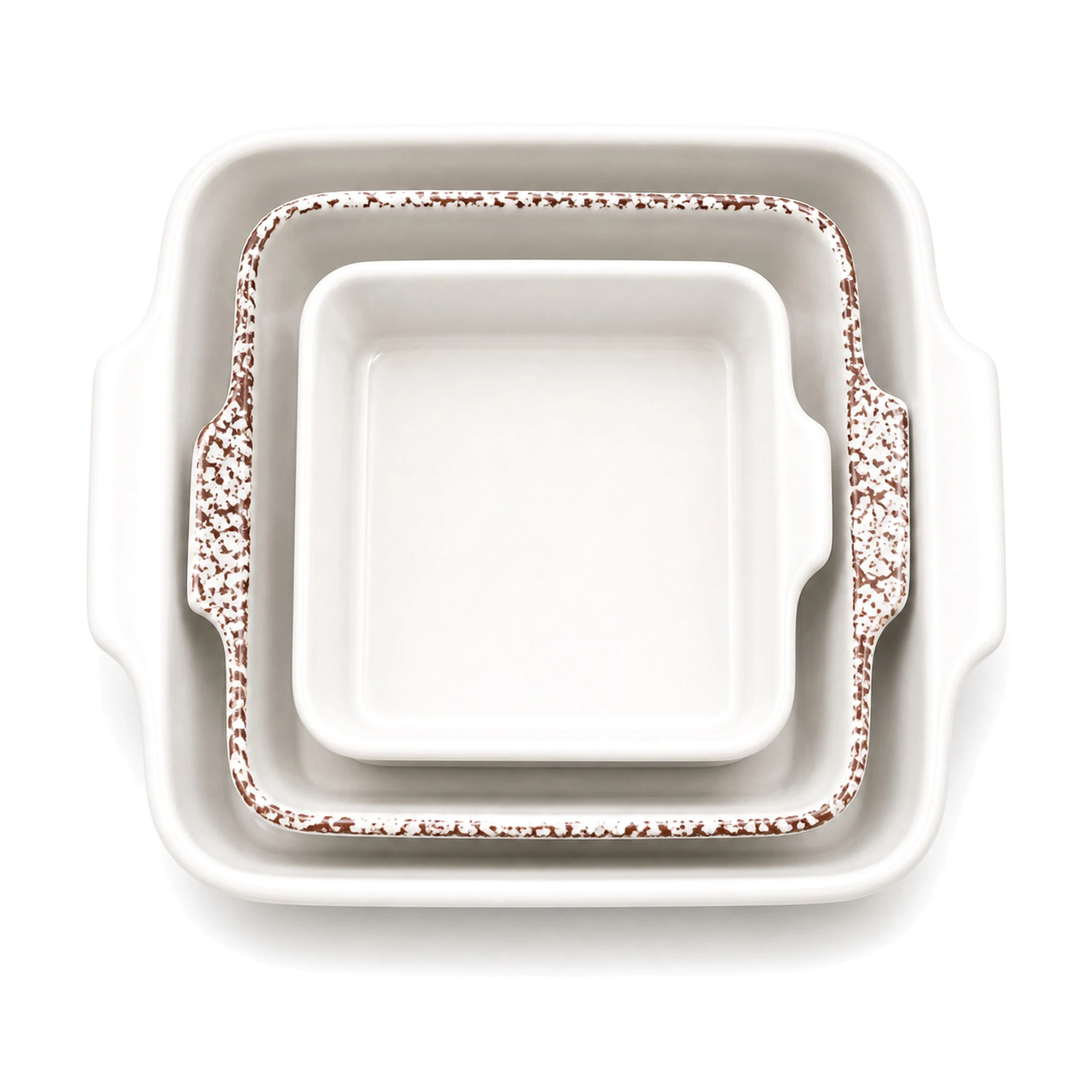 Baking Dish — White & Multicolor · LUM-TW-003168-SAU-01 — catalog product view