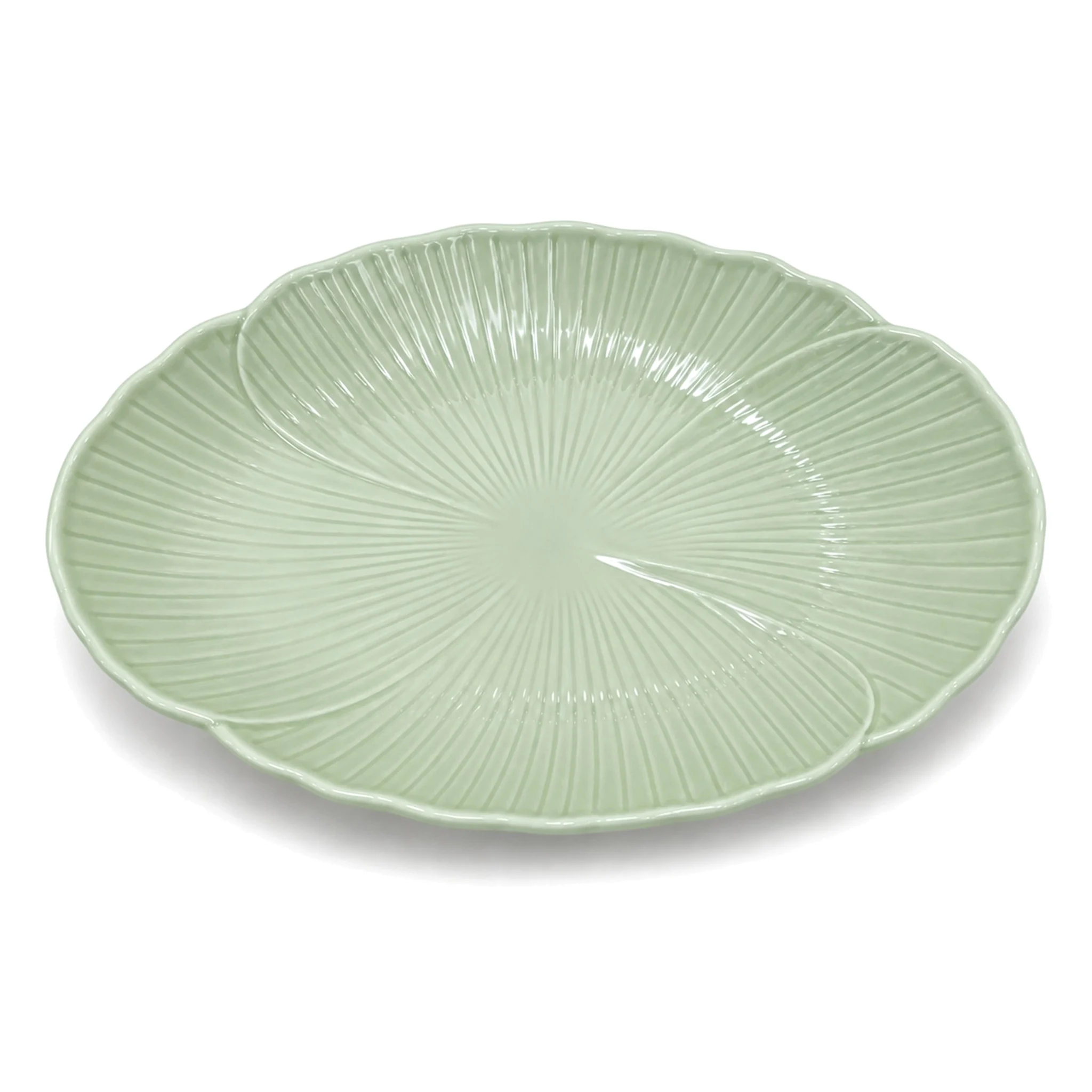 5″ Plate — Bean Green · LUM-TW-003046-SAU-01 — catalog product view