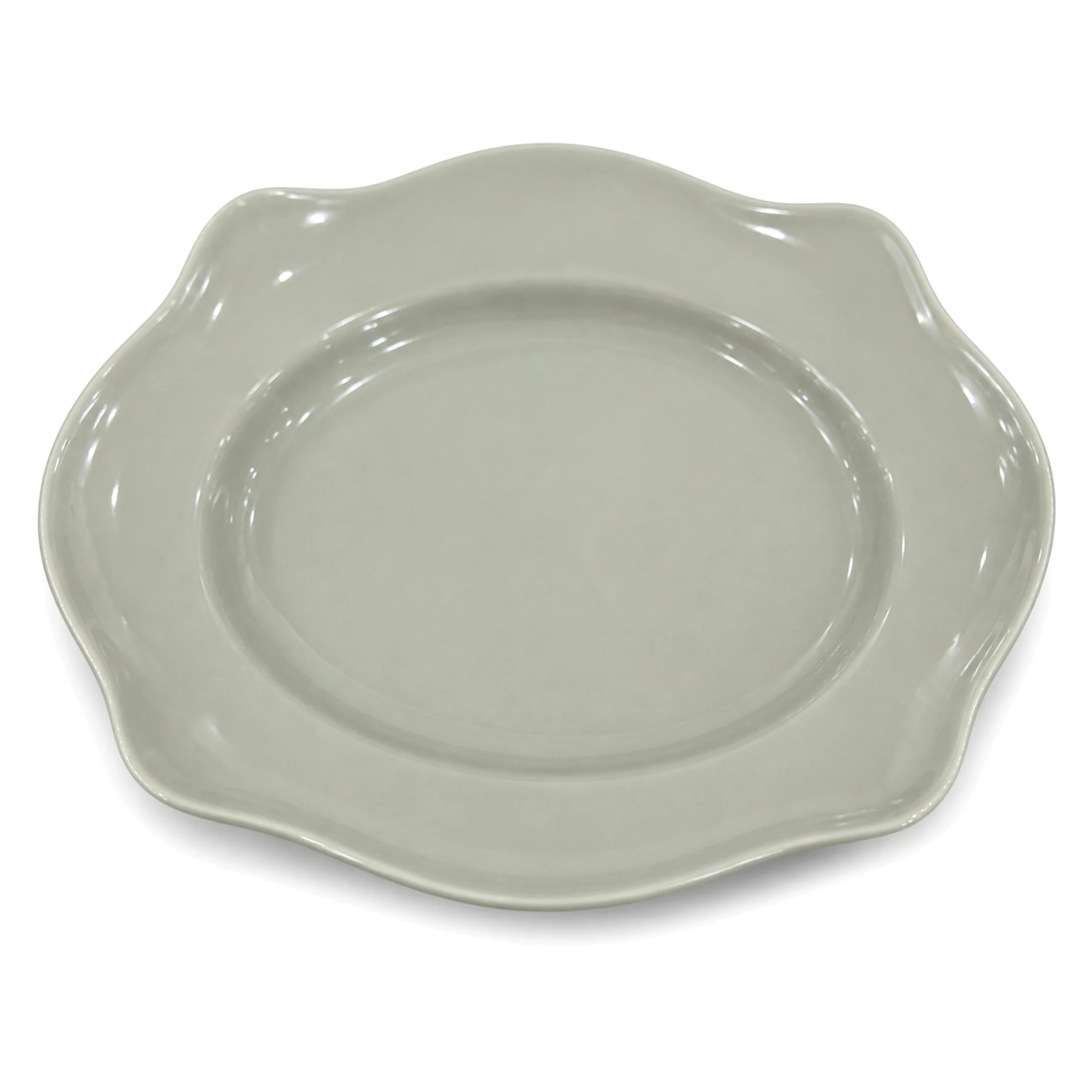 14″ Square Plate — Light Gray · LUM-TW-002688-SAU-02 — catalog product view