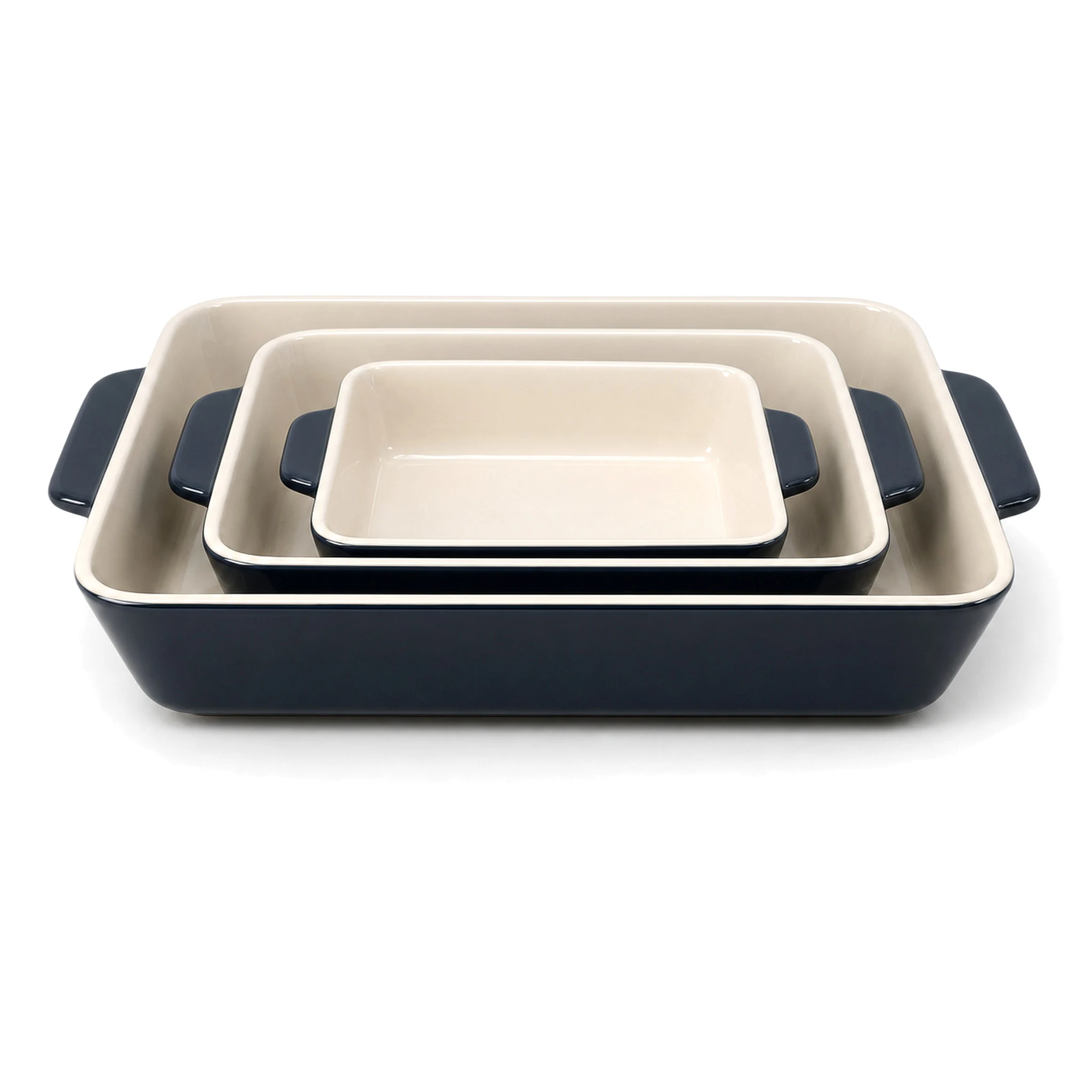 14″ Baking Dish — White & Multicolor · LUM-TW-002447-SAU-01 — catalog product view