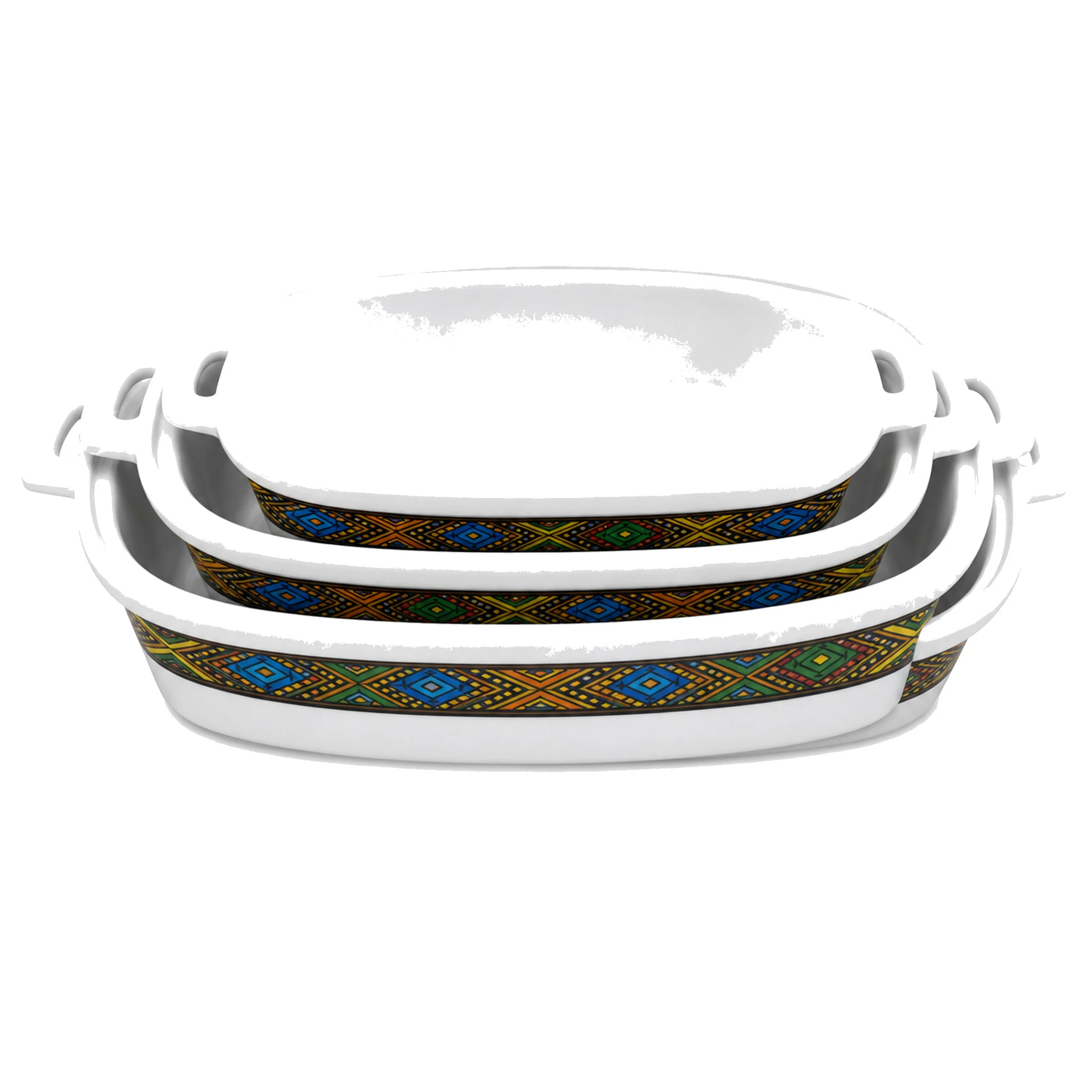 11″ Tureen — White & Multicolor · LUM-TW-000529-OTH-01 — catalog product view