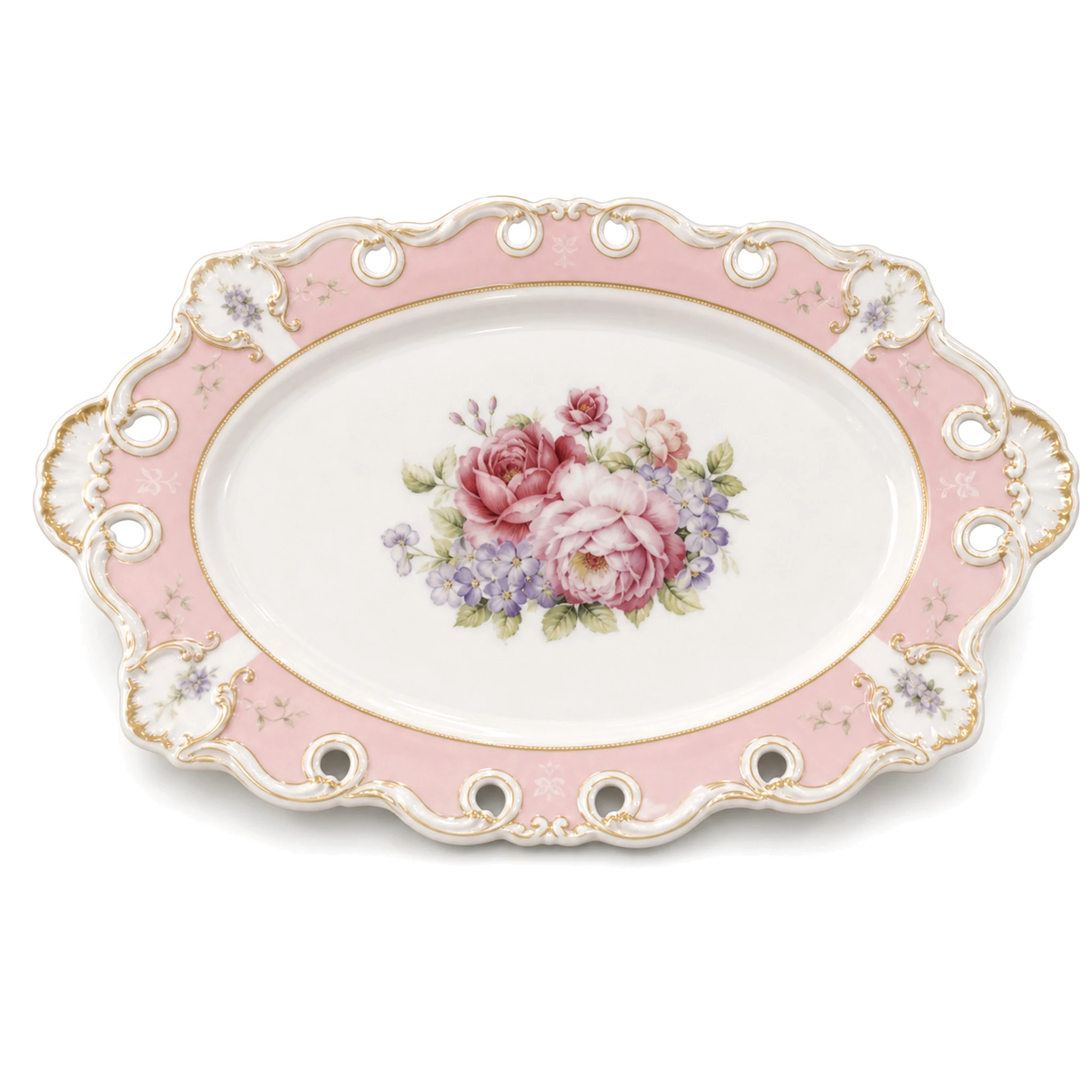 13″ Plate — White & Multicolor · LUM-TW-002654-SAU-01 — catalog product view