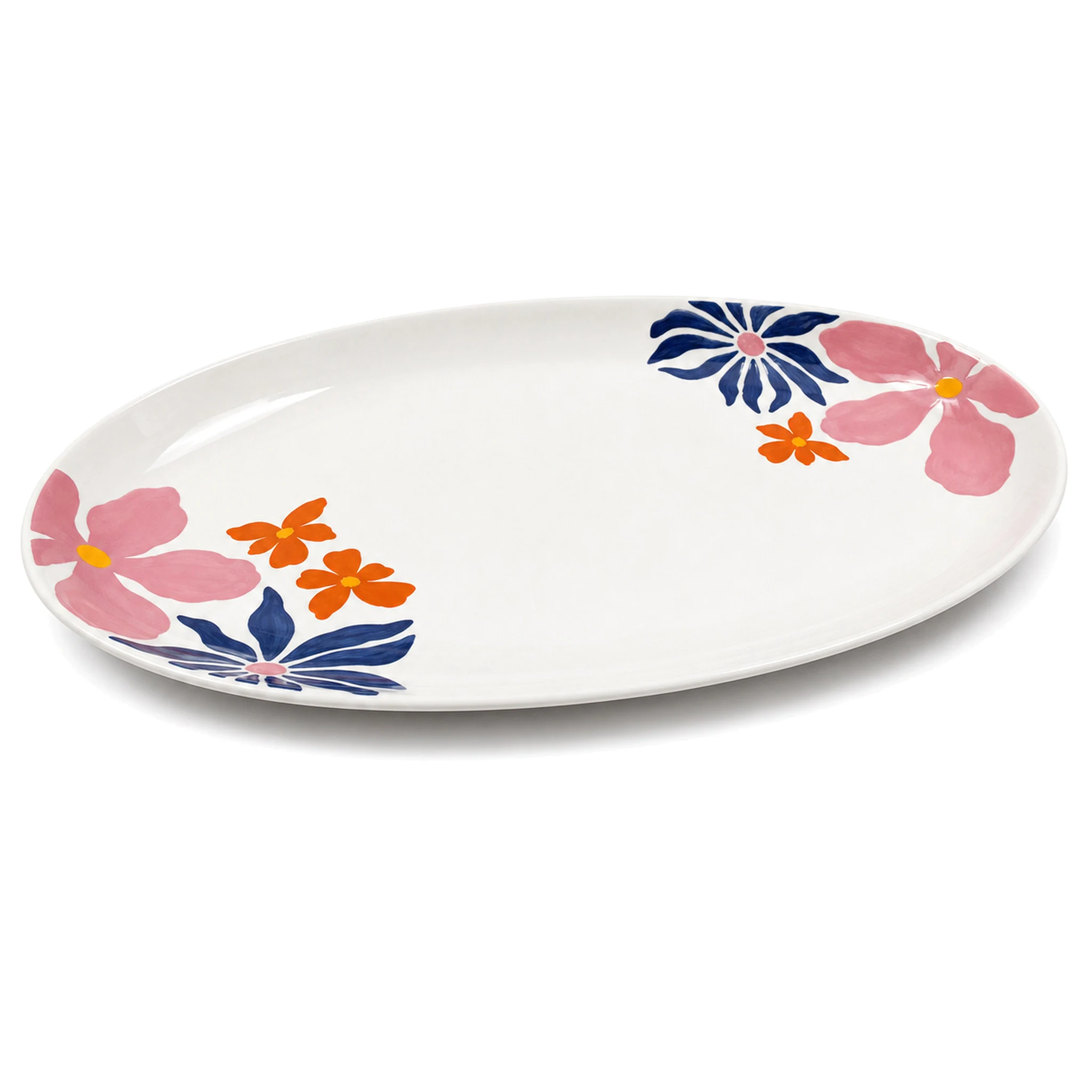12″ Plate — White & Multicolor · LUM-TW-002970-SAU-01 — catalog product view