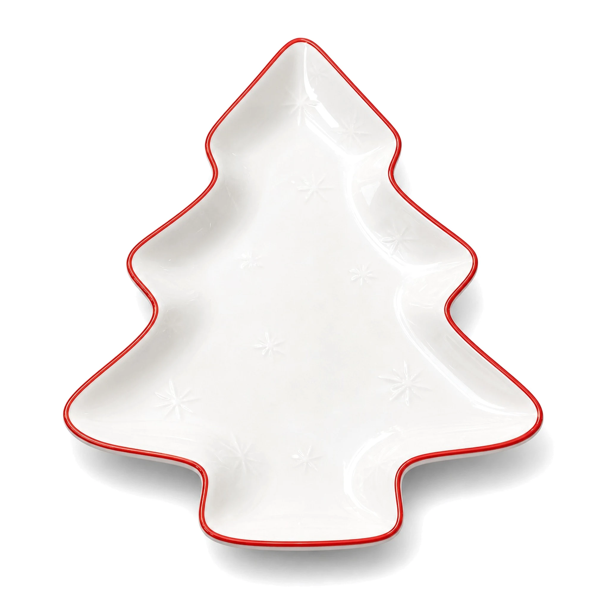12″ Plate — White & Red · LUM-TW-002895-SAU-01 — catalog product view