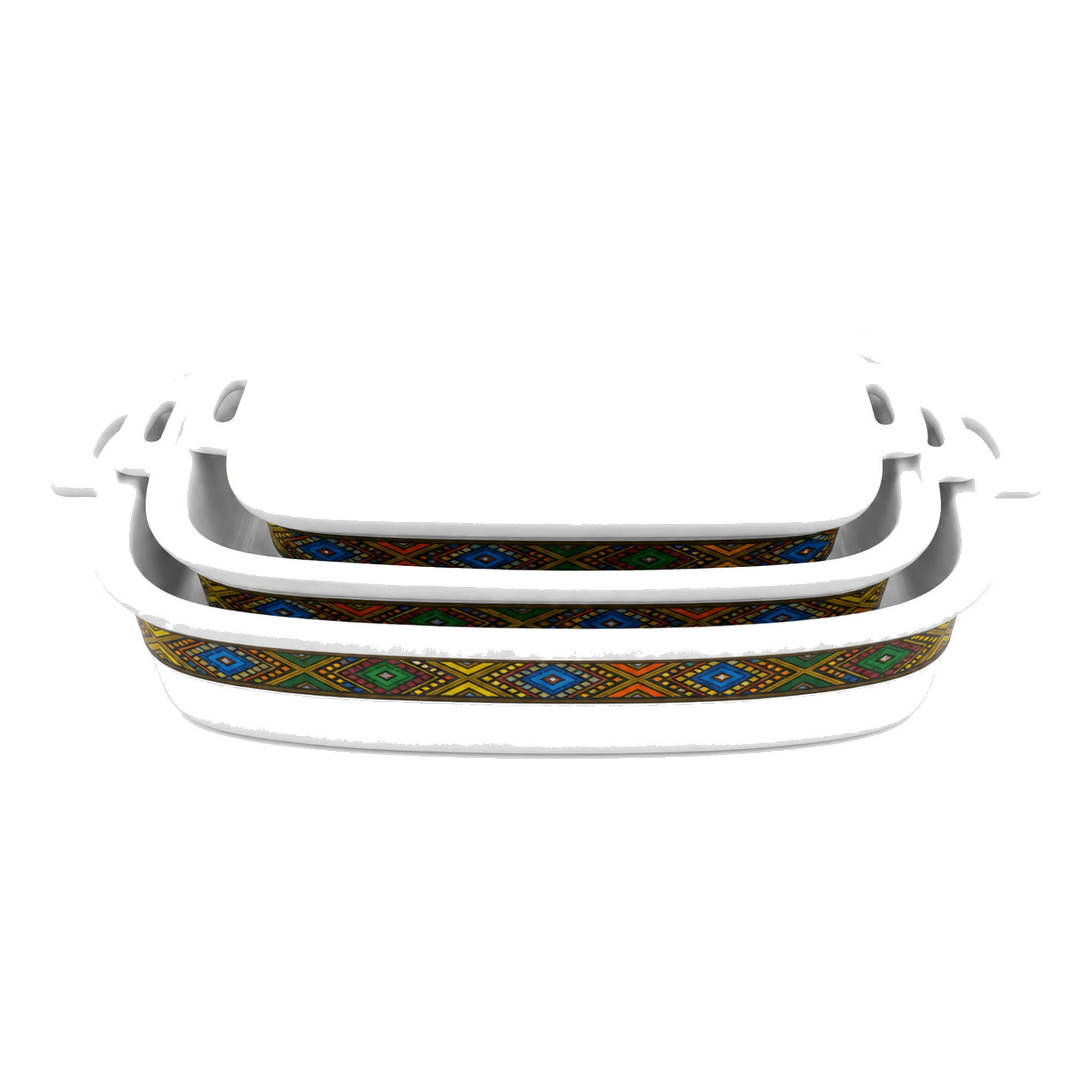 11″ Tureen — White & Multicolor · LUM-TW-000527-OTH-01 — catalog product view