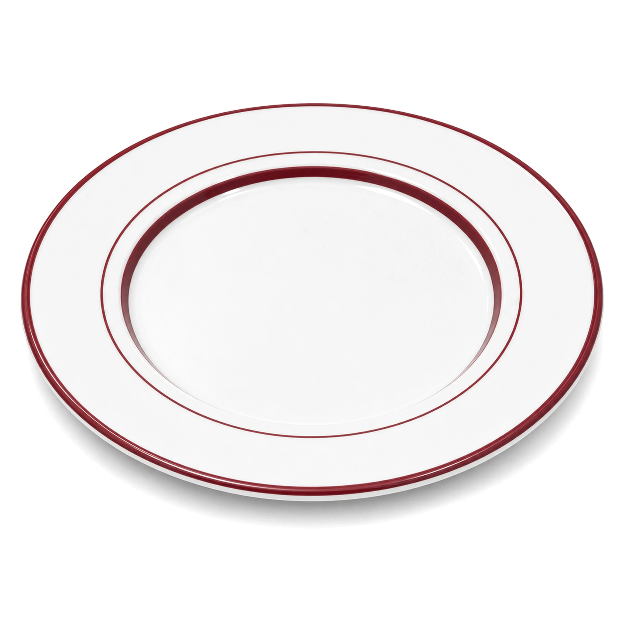 Plate — White & Red · LUM-TW-002701-SAU-01 — catalog product view
