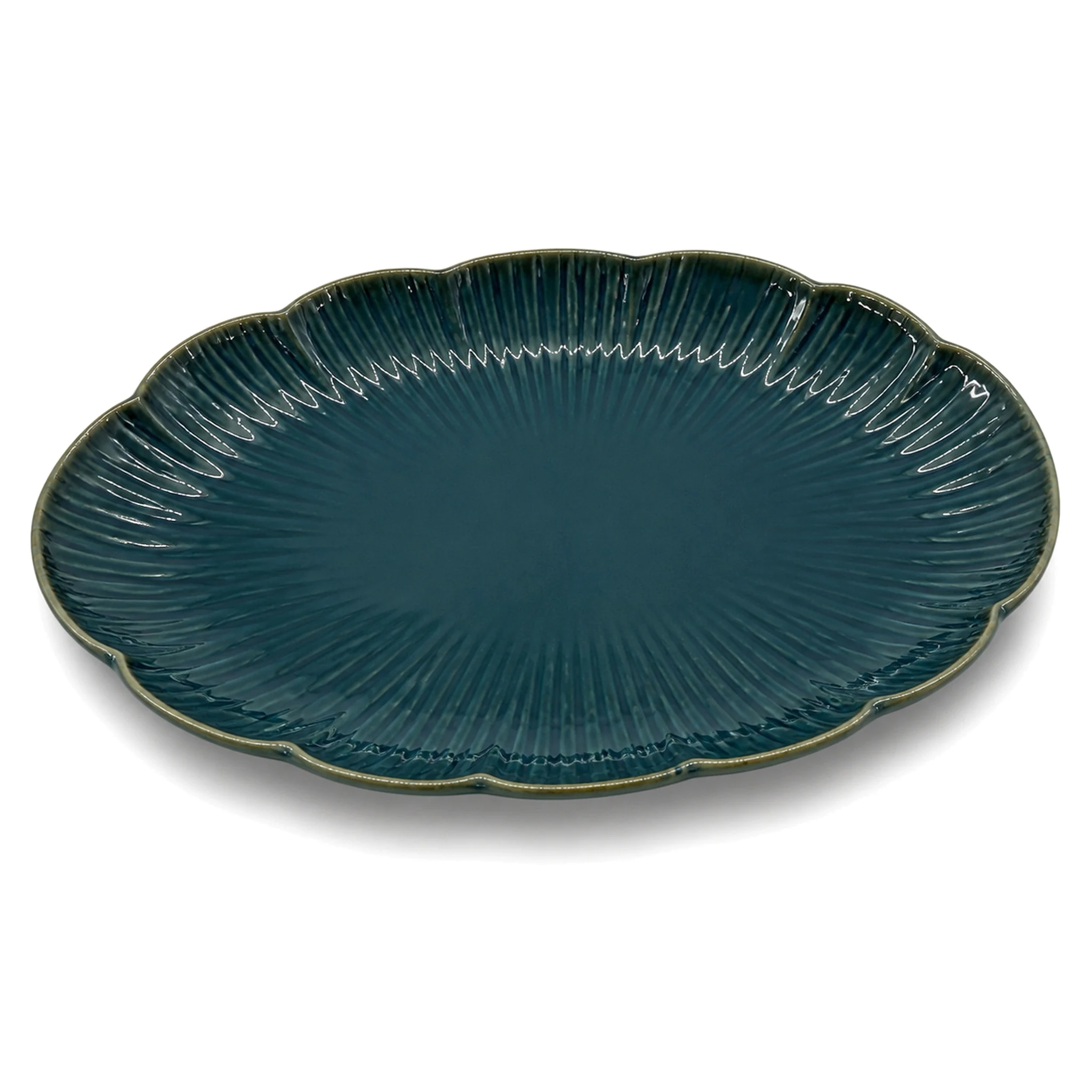 10″ Plate — Reactive Blue · LUM-TW-002832-SAU-01 — catalog product view