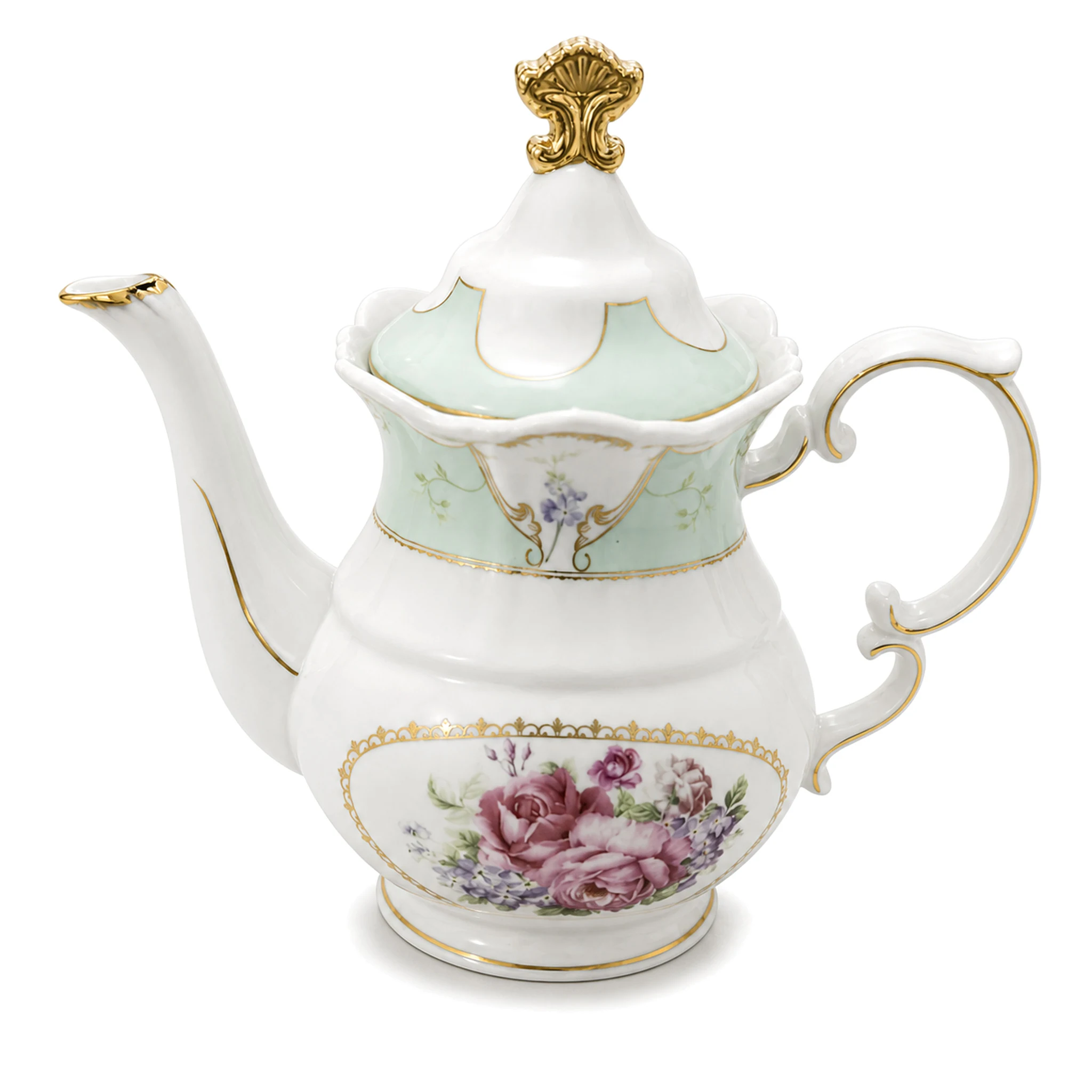 Teapot — White & Multicolor · LUM-TW-004089-POT-01 — catalog product view
