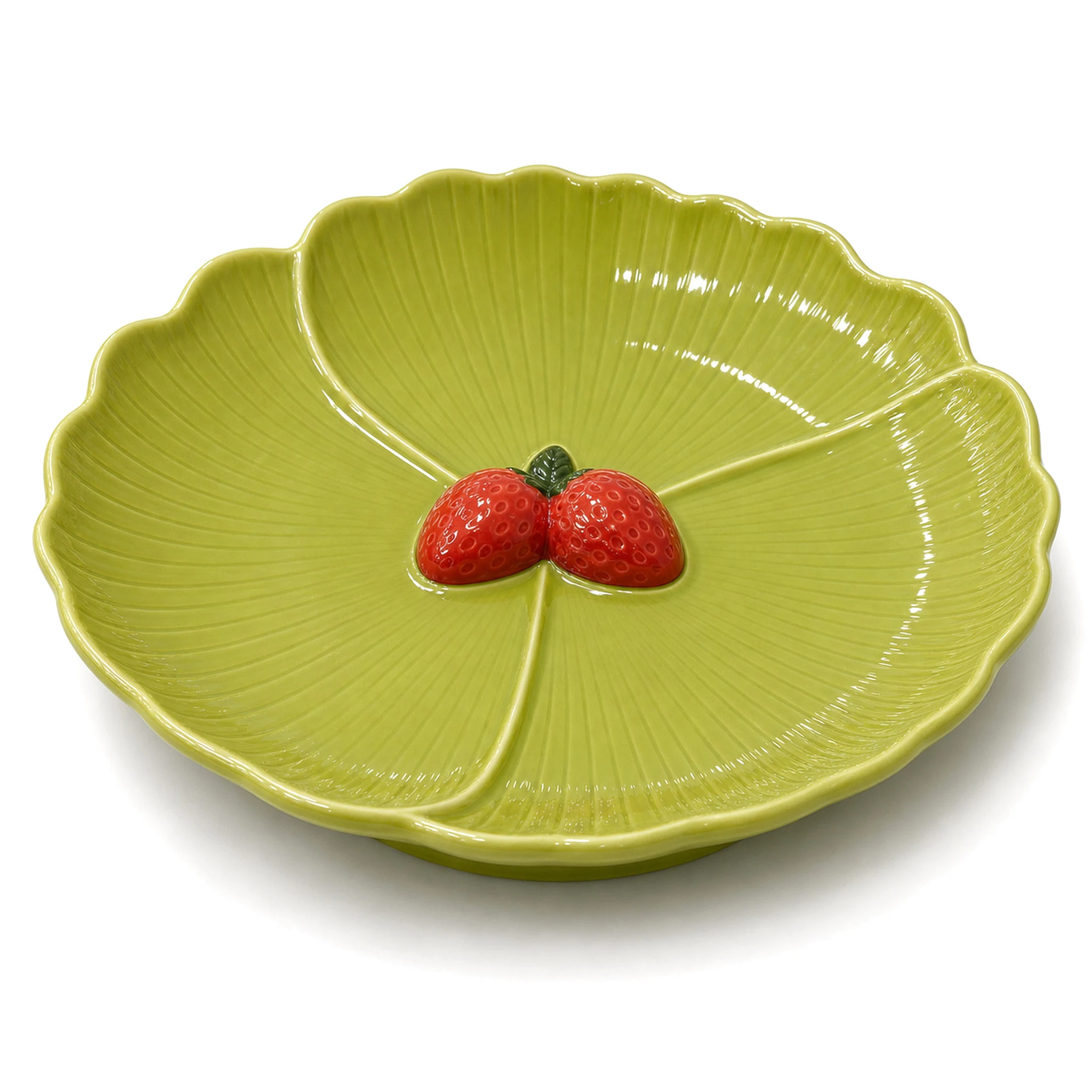 8″ Plate — Green · LUM-TW-002661-SAU-01 — catalog product view