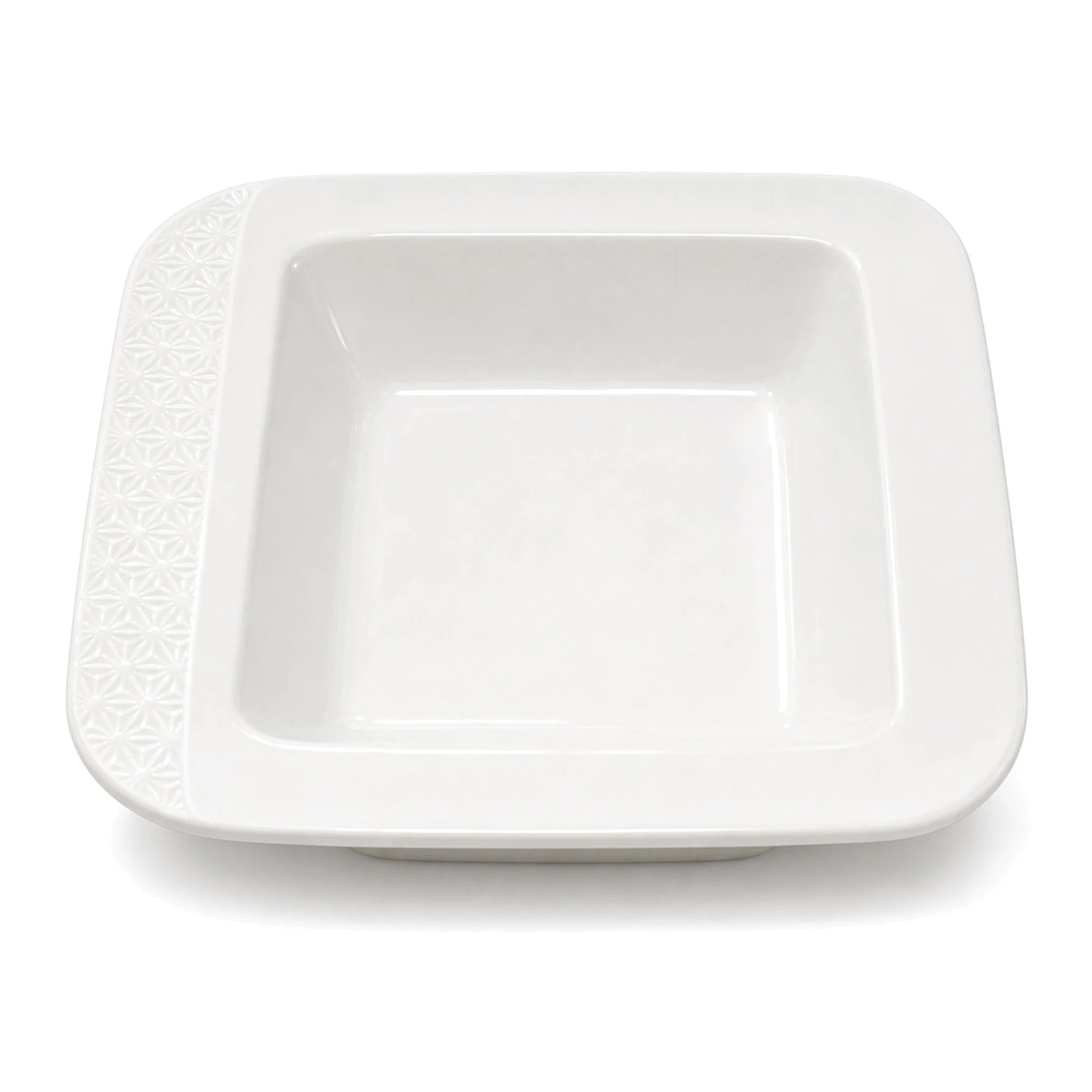 10″ Square Plate — White · LUM-TW-002936-SAU-01 — catalog product view