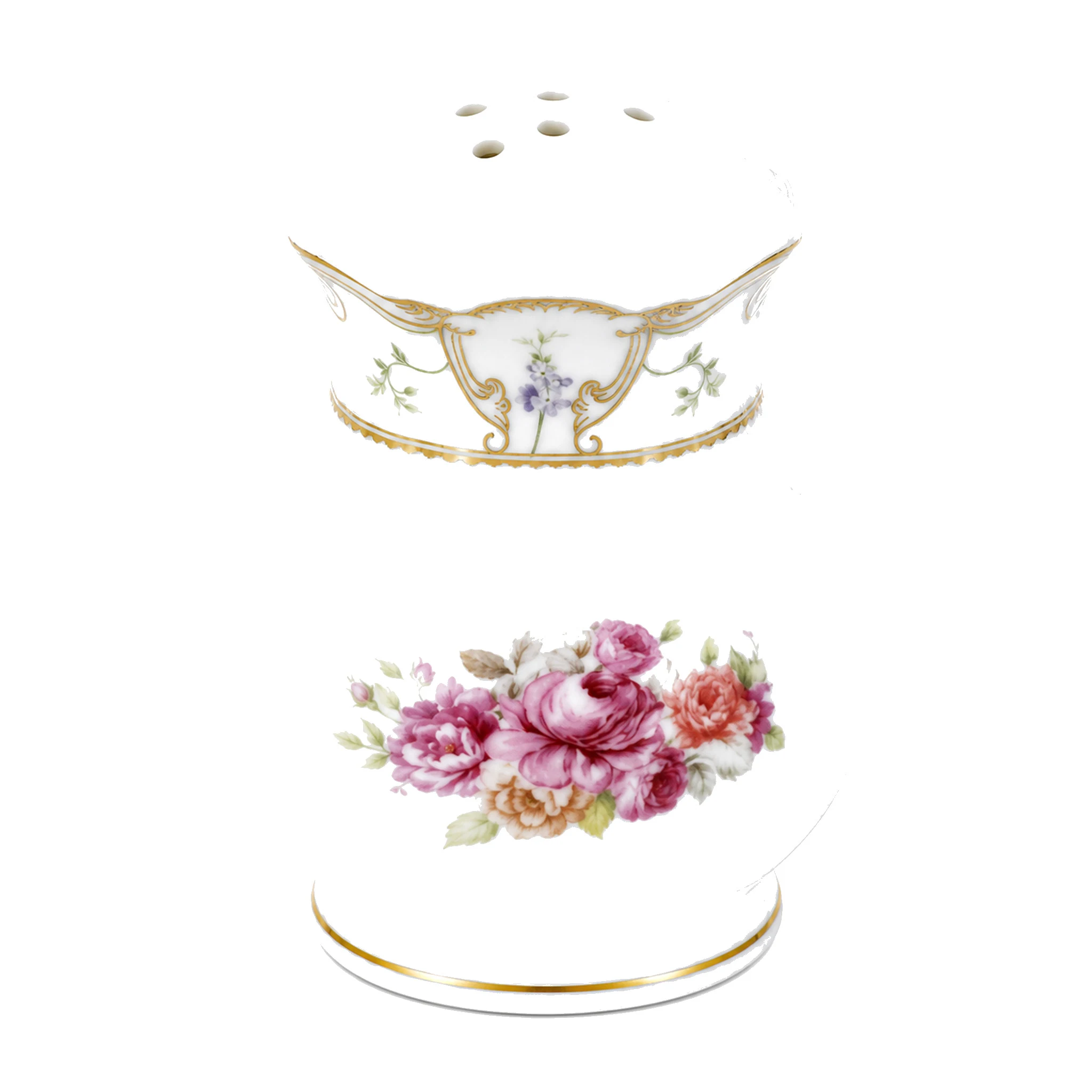 Cup & Saucer — White & Multicolor · LUM-TW-000622-OTH-01 — catalog product view