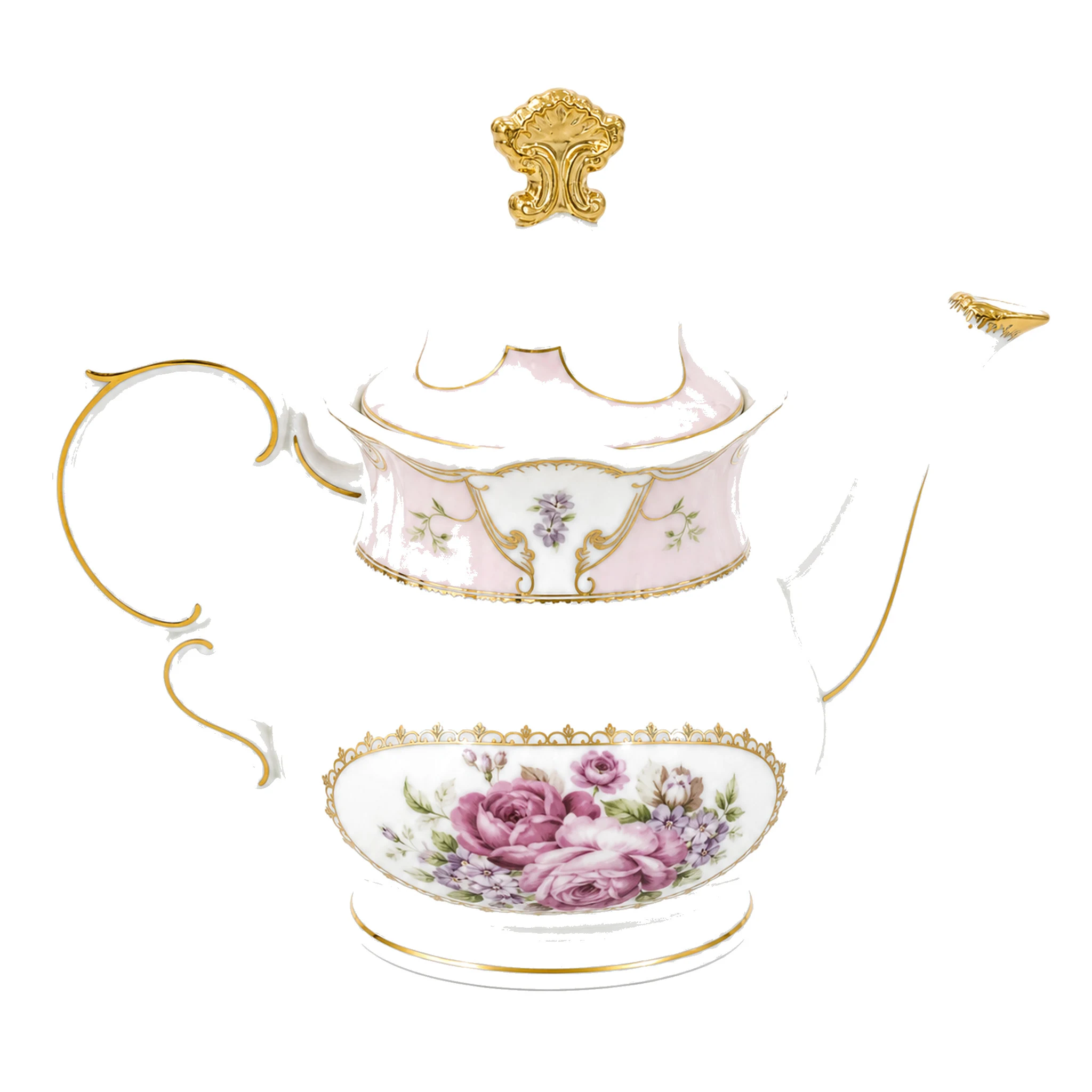 Teapot — White & Multicolor · LUM-TW-000608-OTH-01 — catalog product view