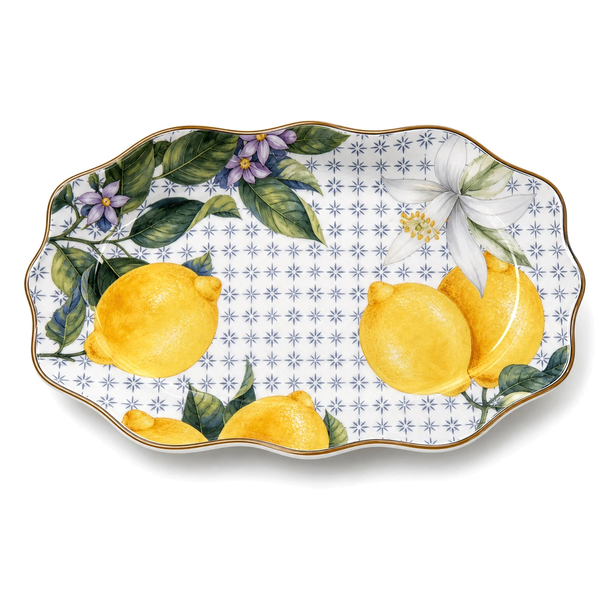 10″ Plate — White & Multicolor · LUM-TW-001721-SAU-01 — catalog product view