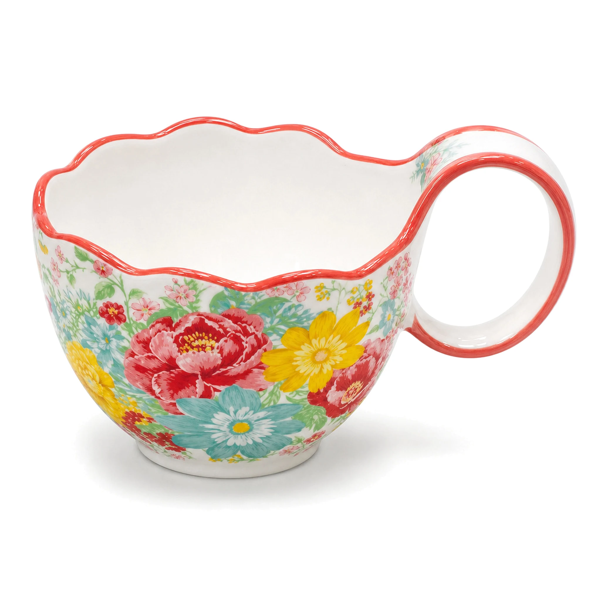Cup — White & Red · LUM-TW-000948-MUG-01 — catalog product view