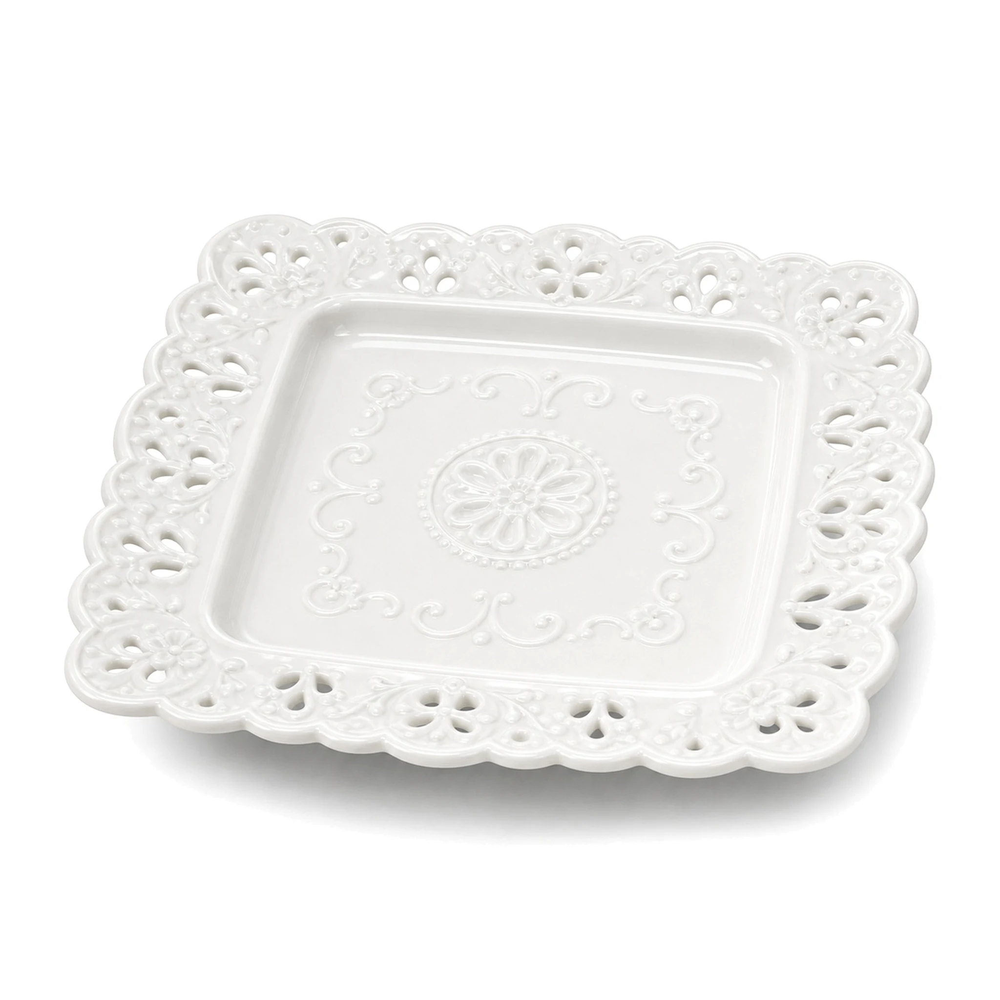 8.5″ Square Plate — White · LUM-TW-002250-SAU-01 — catalog product view