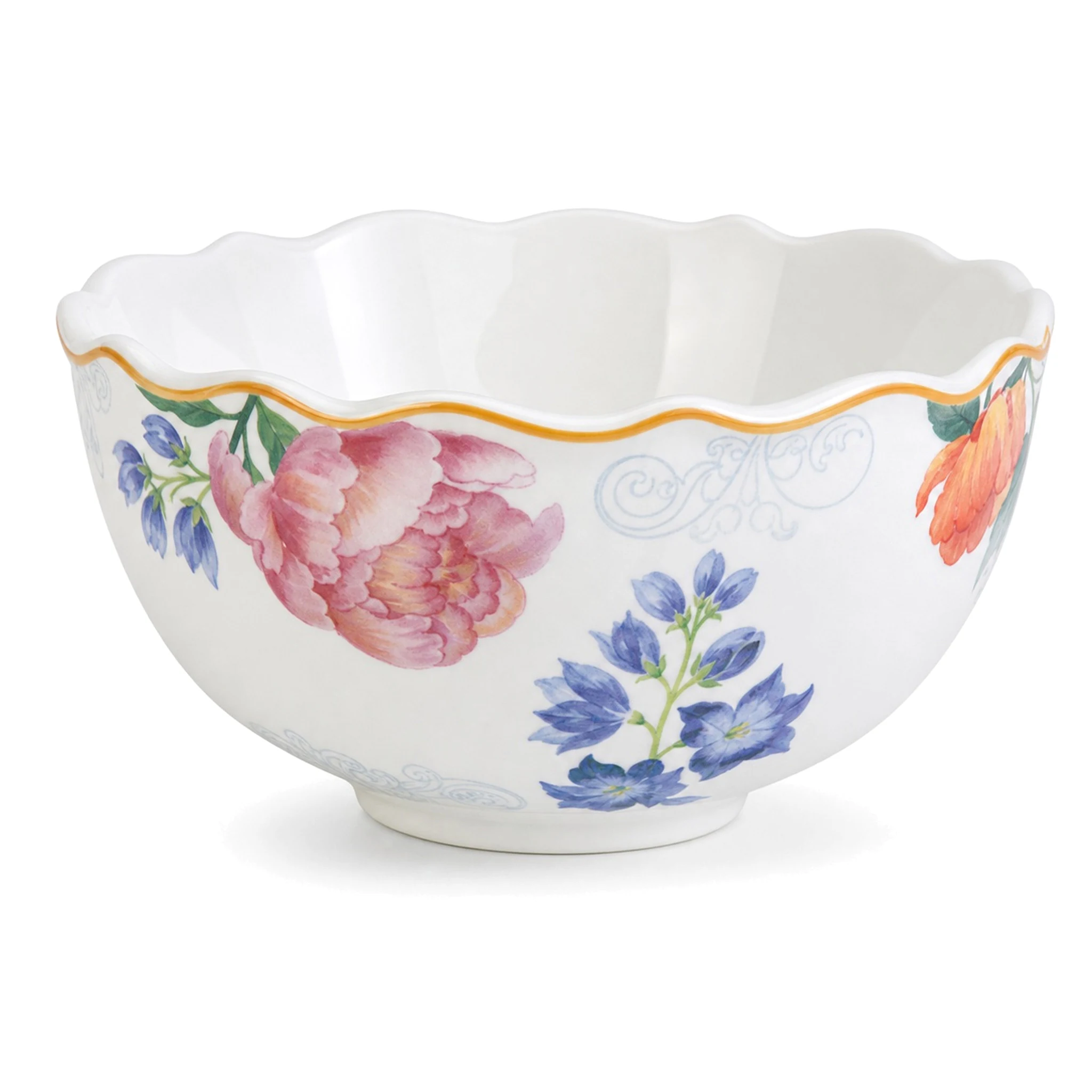 4.75″ Bowl — White & Multicolor · LUM-TW-003311-BWL-01 — catalog product view