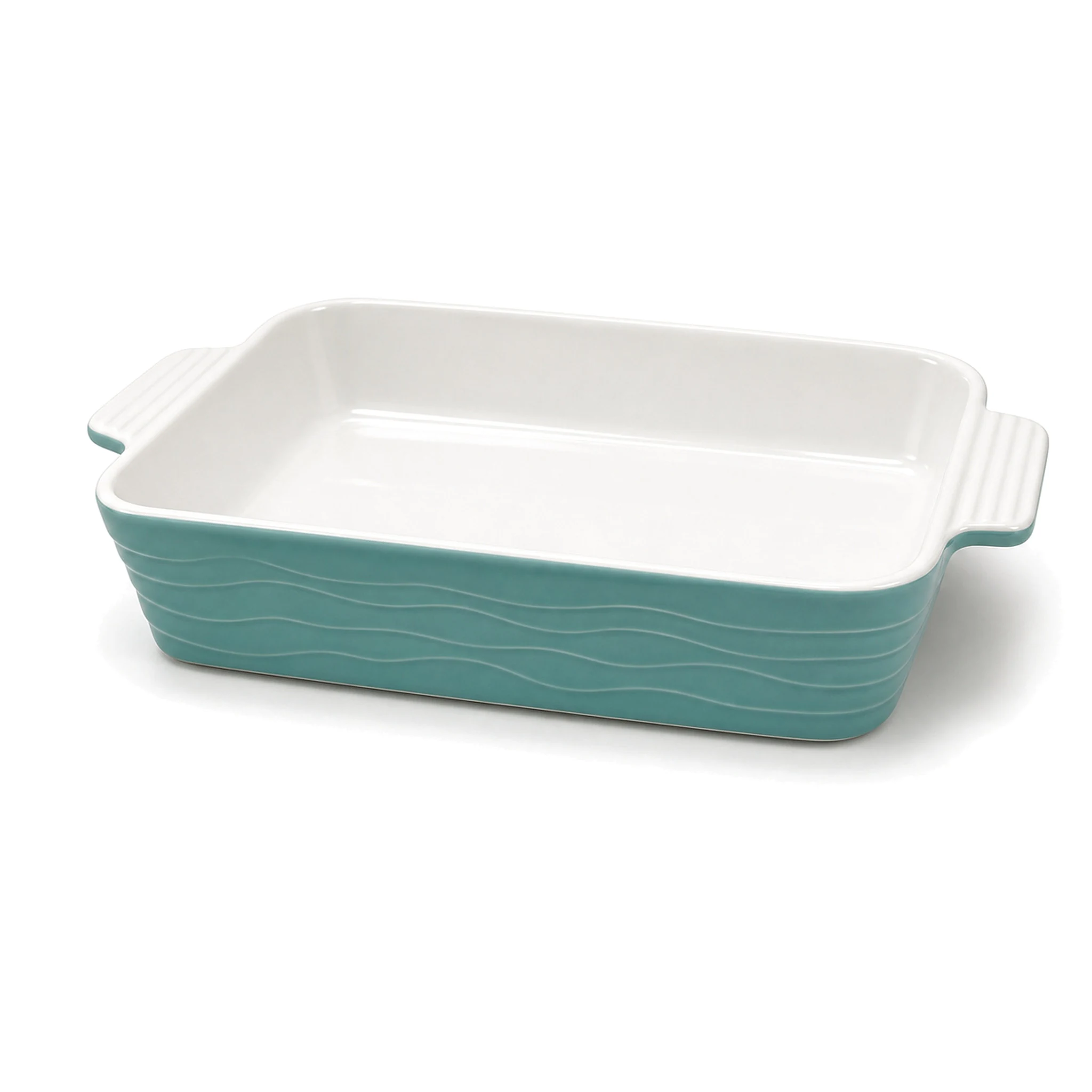 Baking Dish — Green & White · LUM-TW-002570-SAU-01 — catalog product view