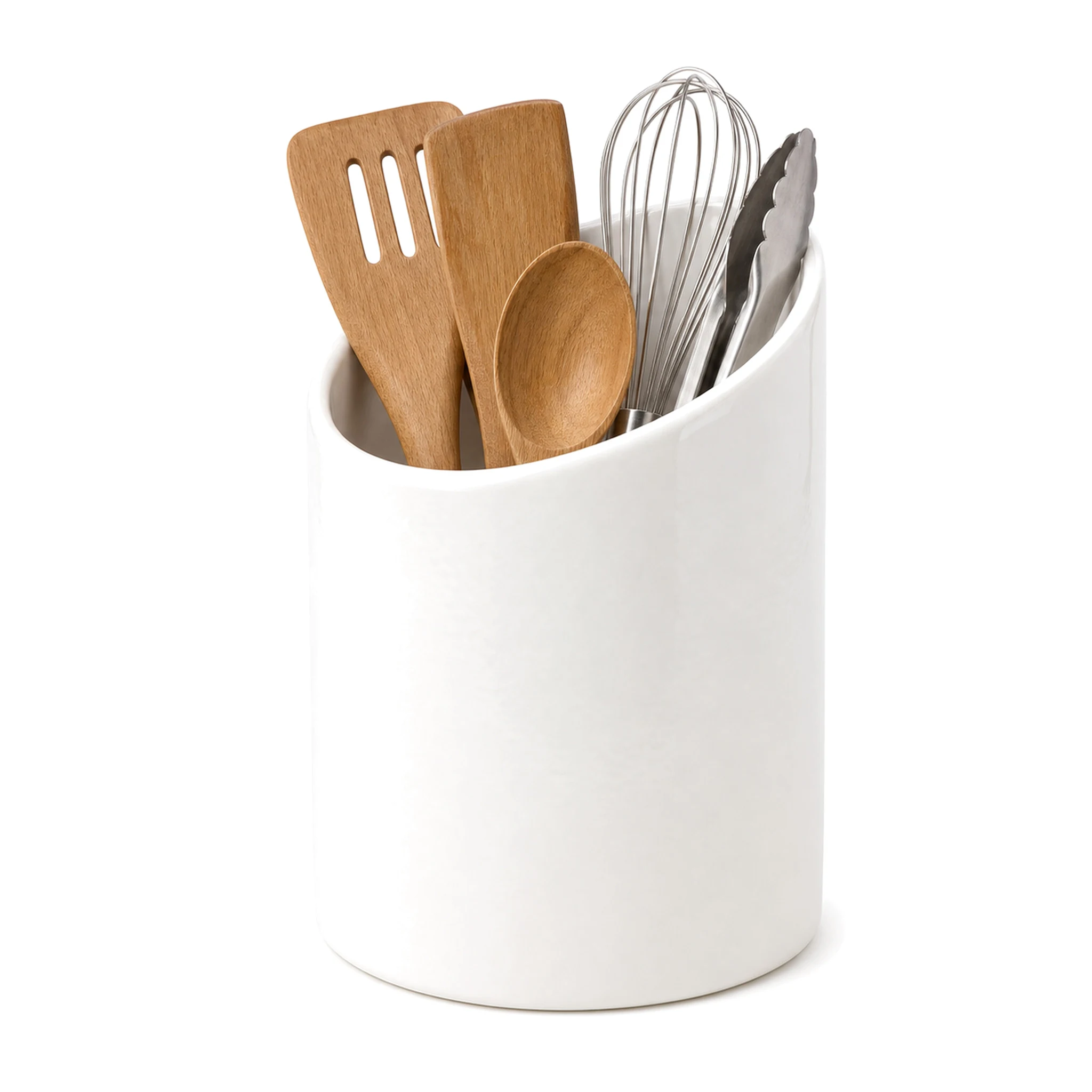 Utensil Holder — White & Orange · LUM-TW-000481-OTH-01 — catalog product view