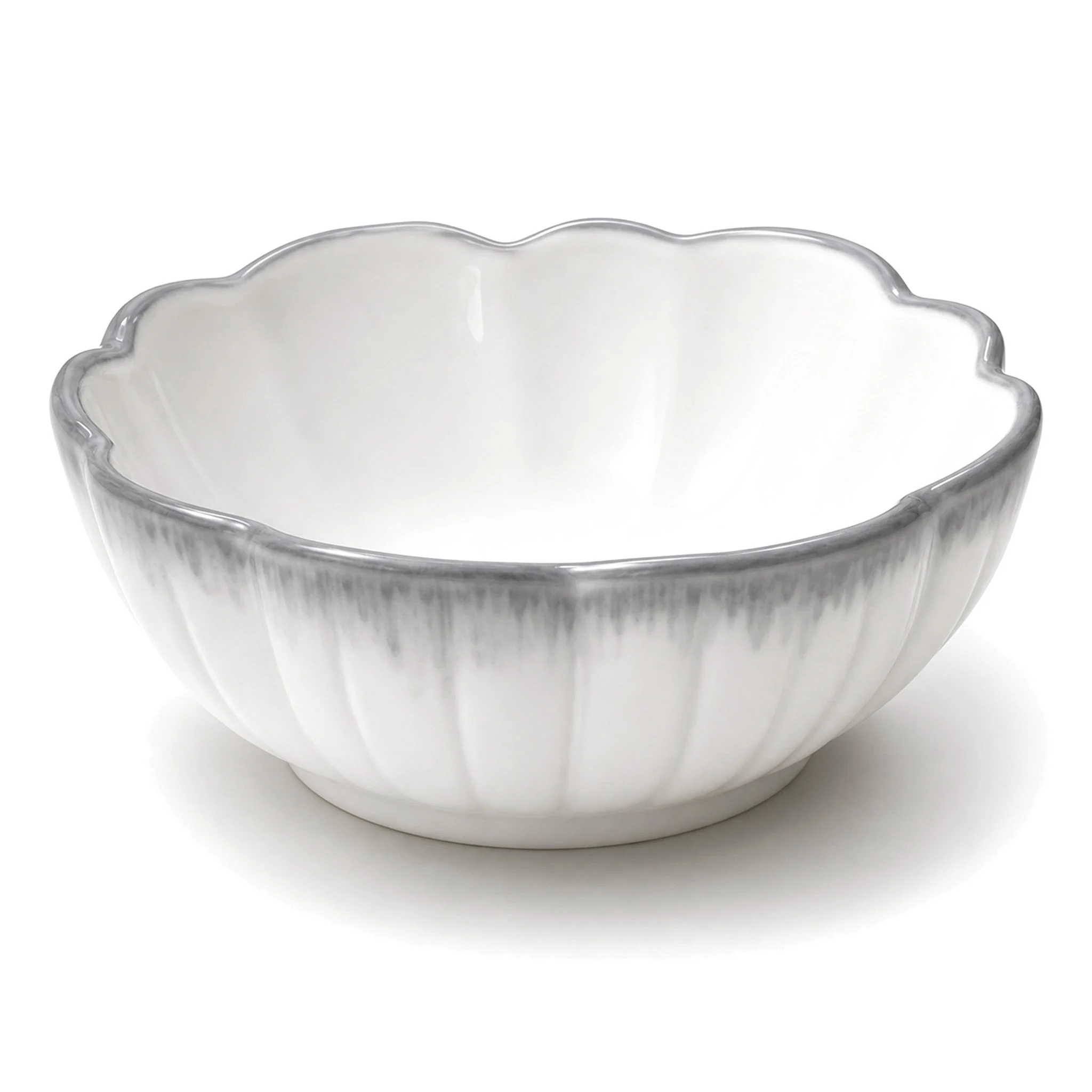Saucer — White & Gray · LUM-TW-001322-SAU-01 — catalog product view